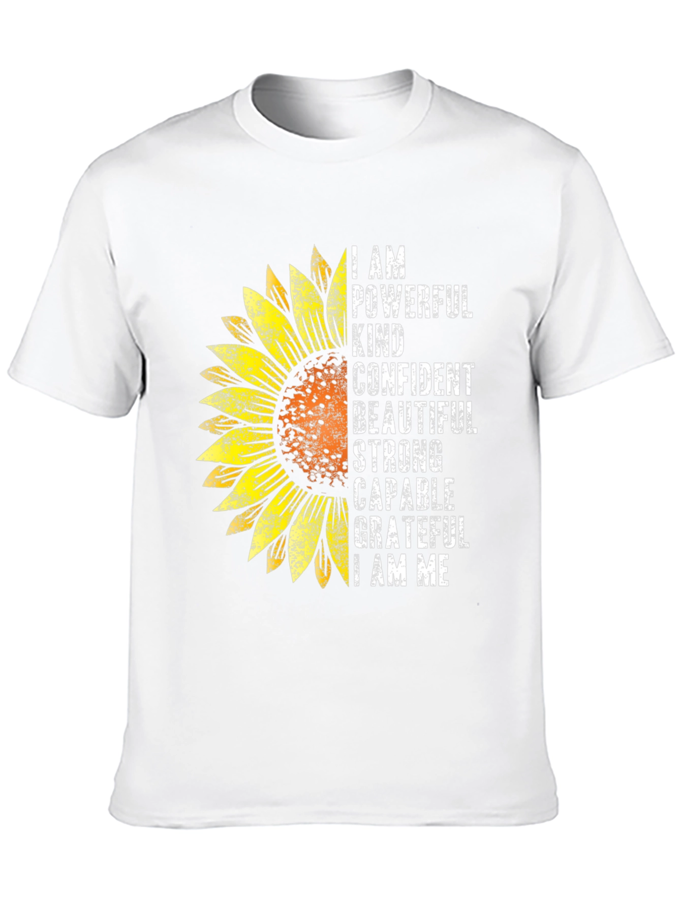 I AM Sunflower Graphic T-Shirt