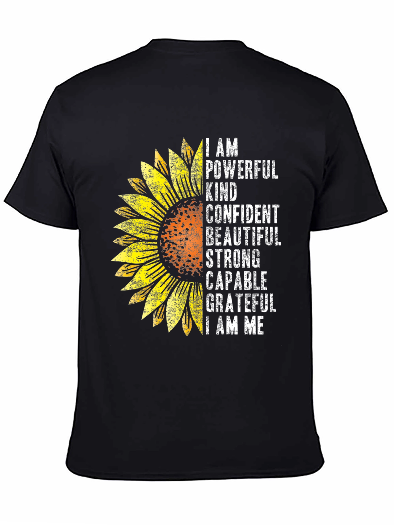 I AM Sunflower Graphic T-Shirt