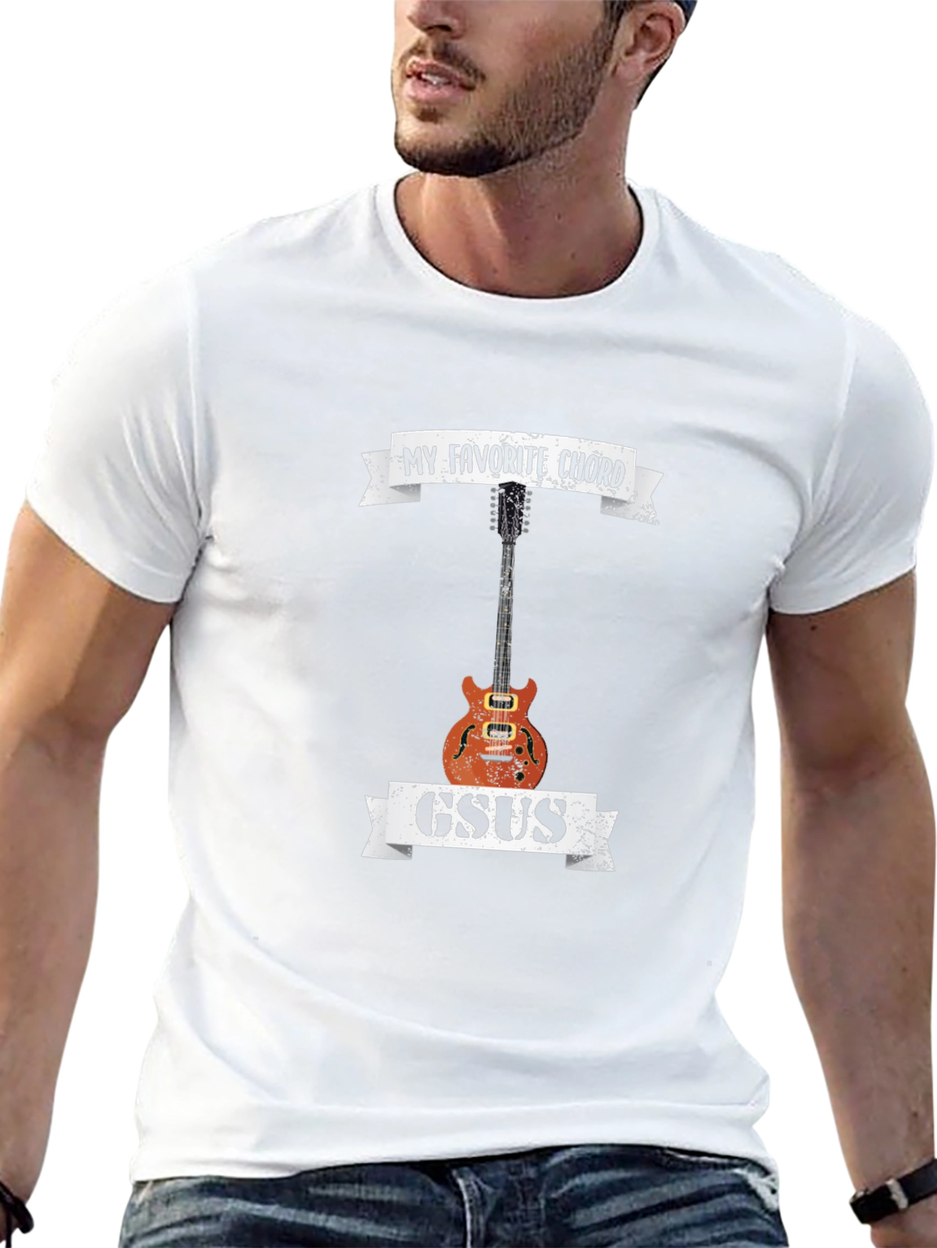 Guitar Chord T-Shirt - Music Lover Tee