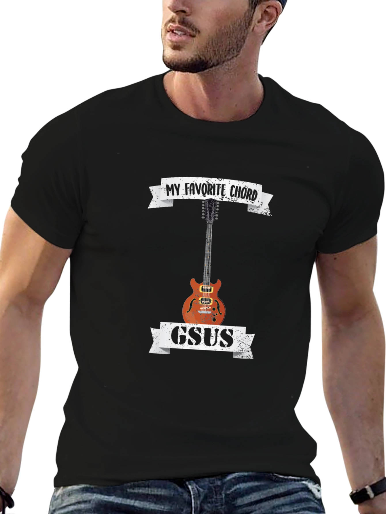 Guitar Chord T-Shirt - Music Lover Tee