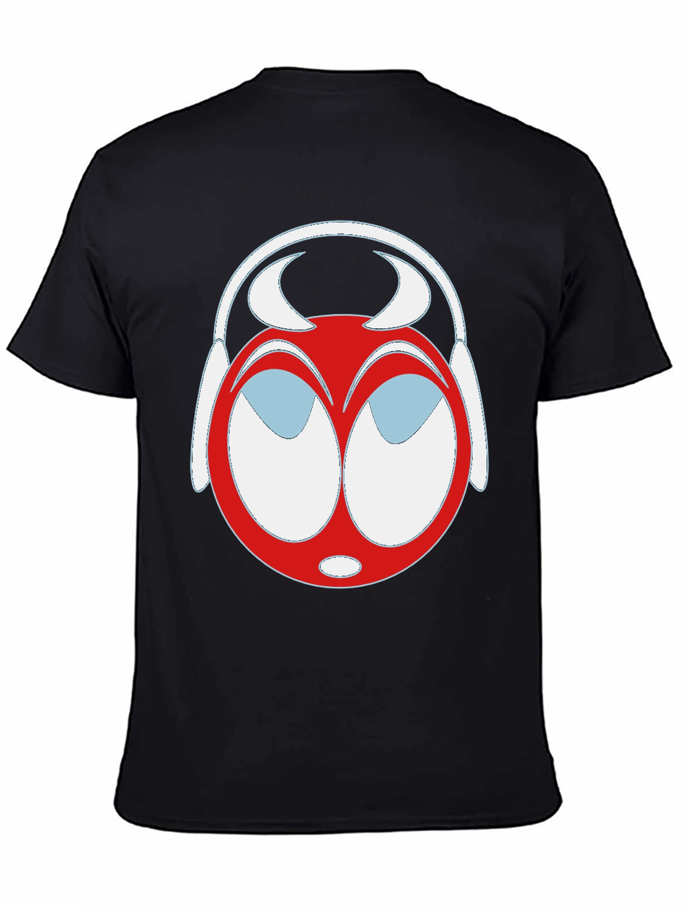 Cartoon Headphone T-Shirt - Unique Graphic Tee
