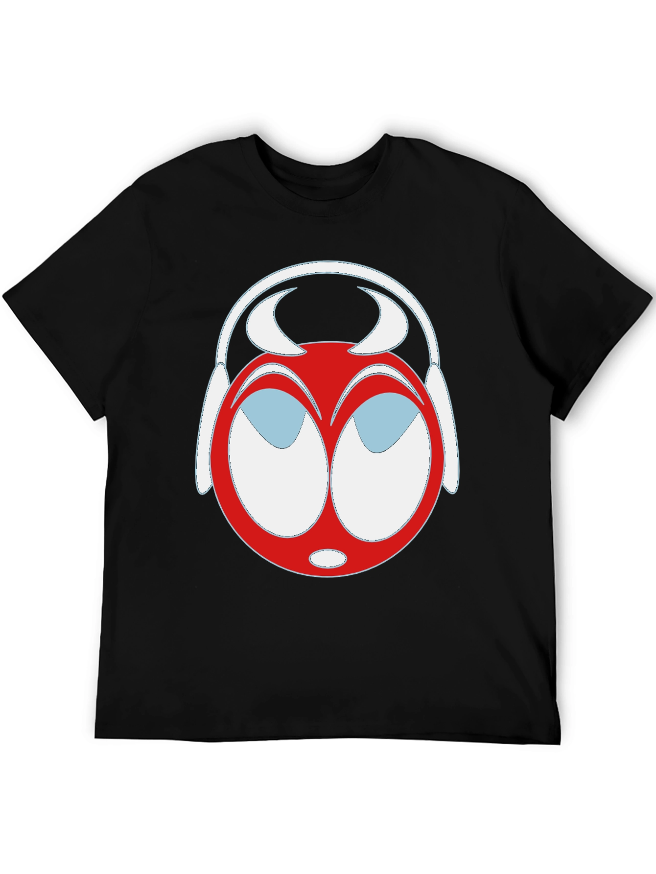Cartoon Headphone T-Shirt - Unique Graphic Tee