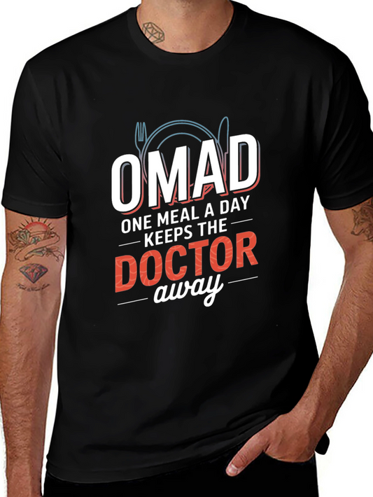 OMAD One Meal A Day Graphic Tee - Doctor Away