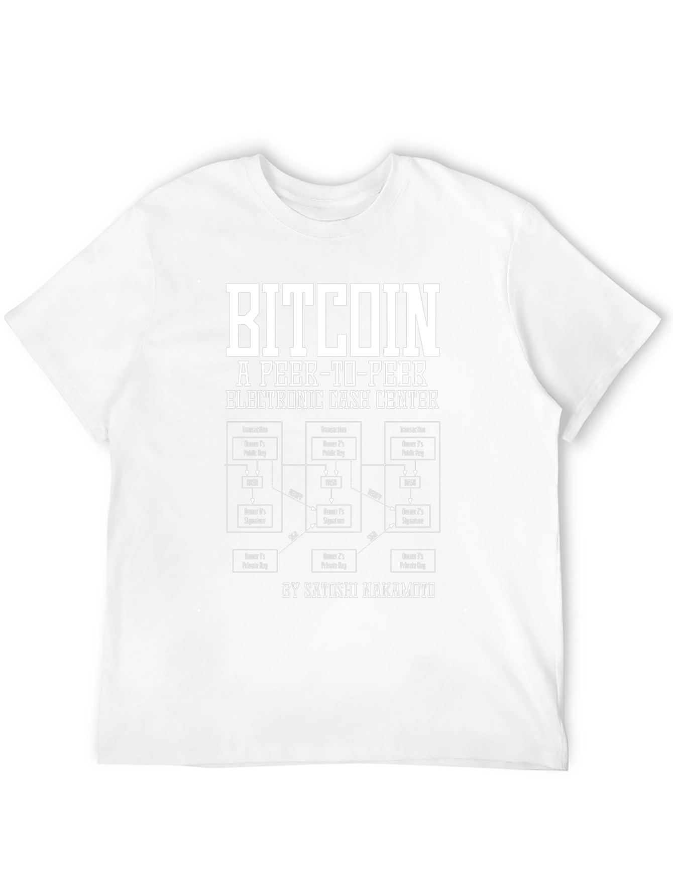 Bitcoin Peer-to-Peer Electronic Cash T-Shirt