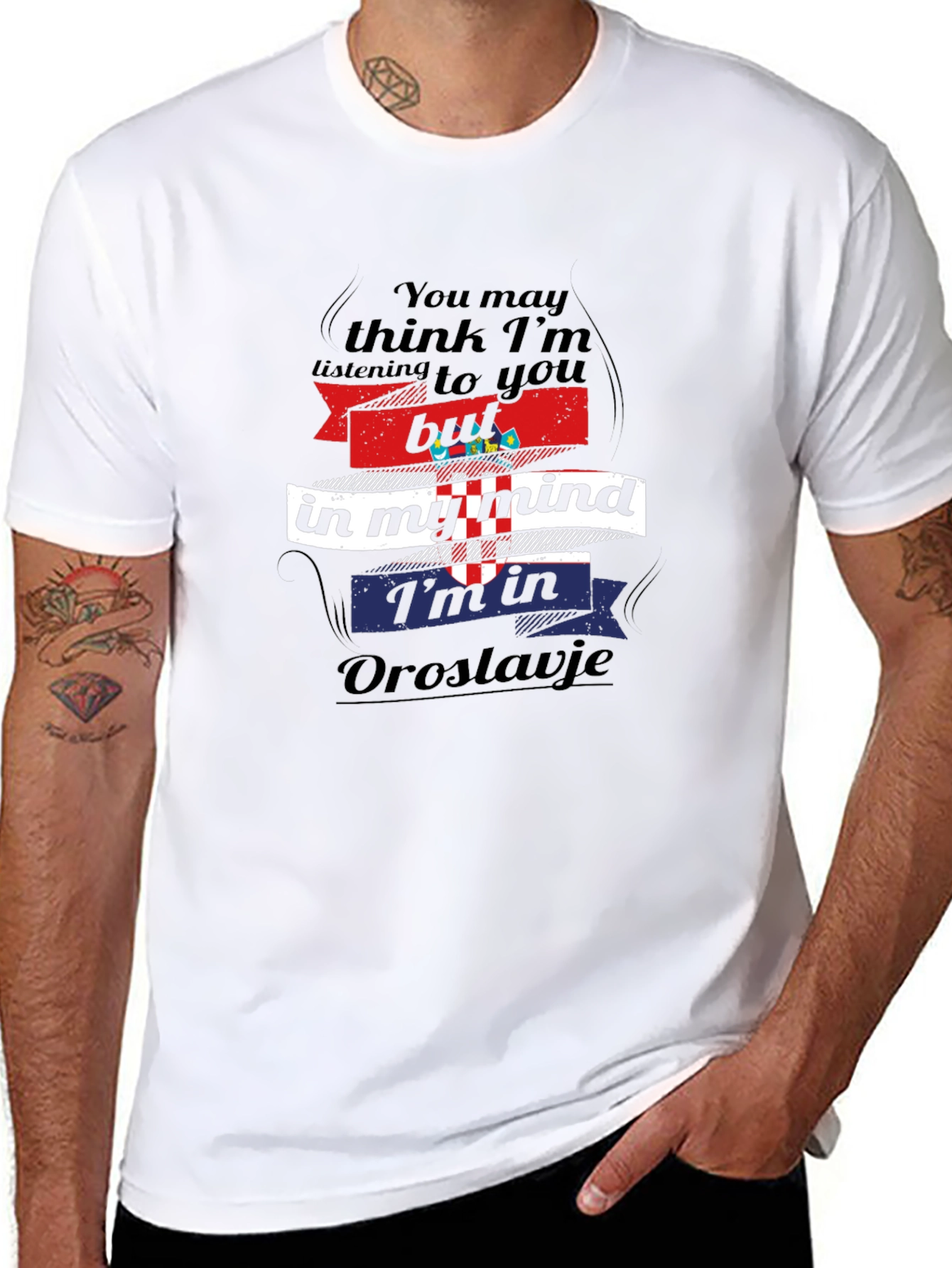 Oroslavje Mind T-Shirt - Croatia Novelty Tee