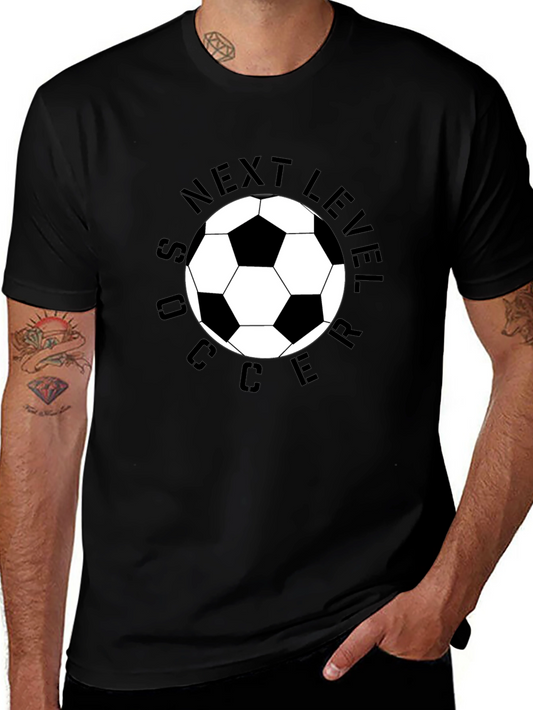 Next Level Soccer T-Shirt - Classic Black Tee