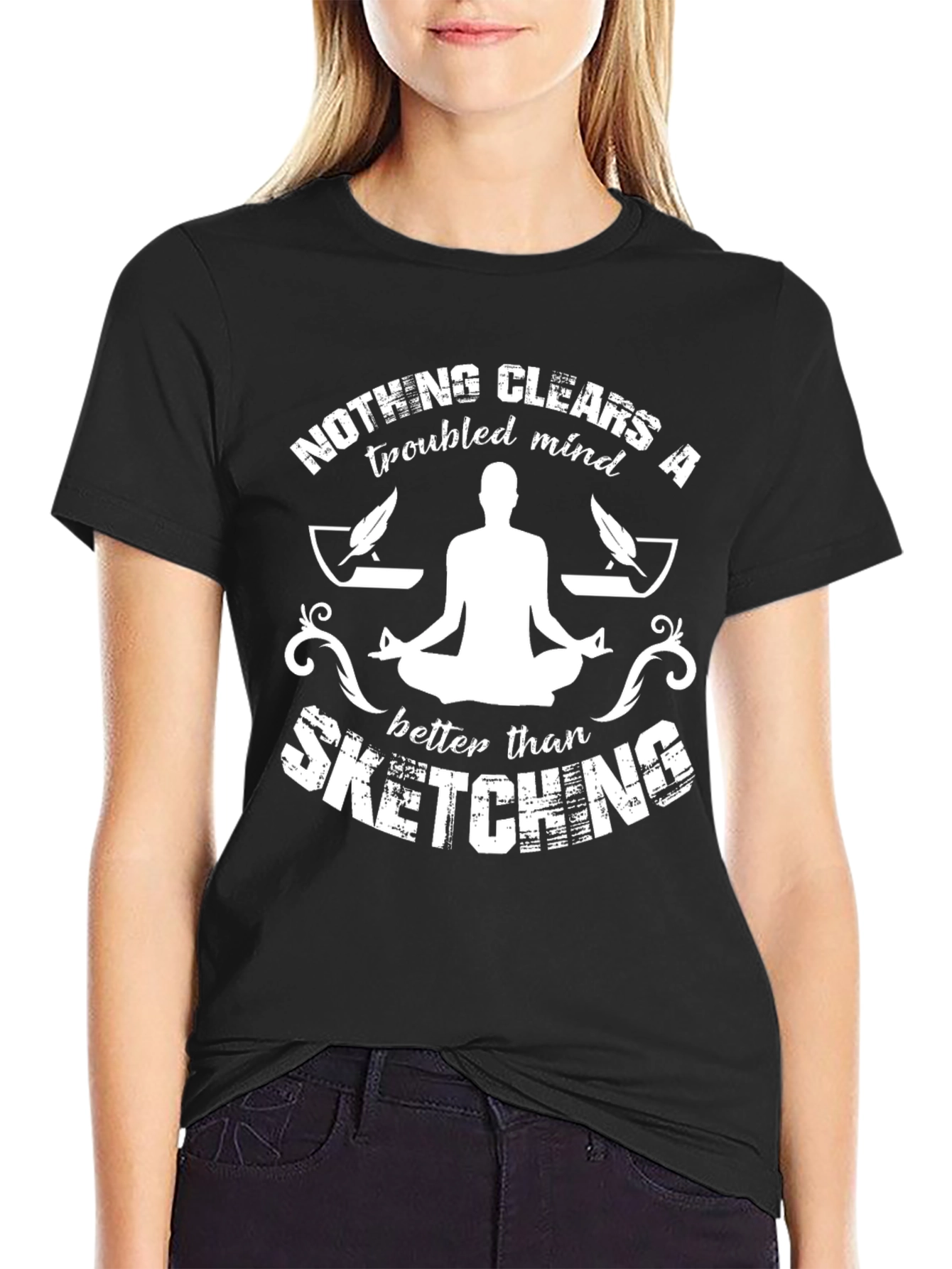 Sketching T-Shirt: Clear Your Mind