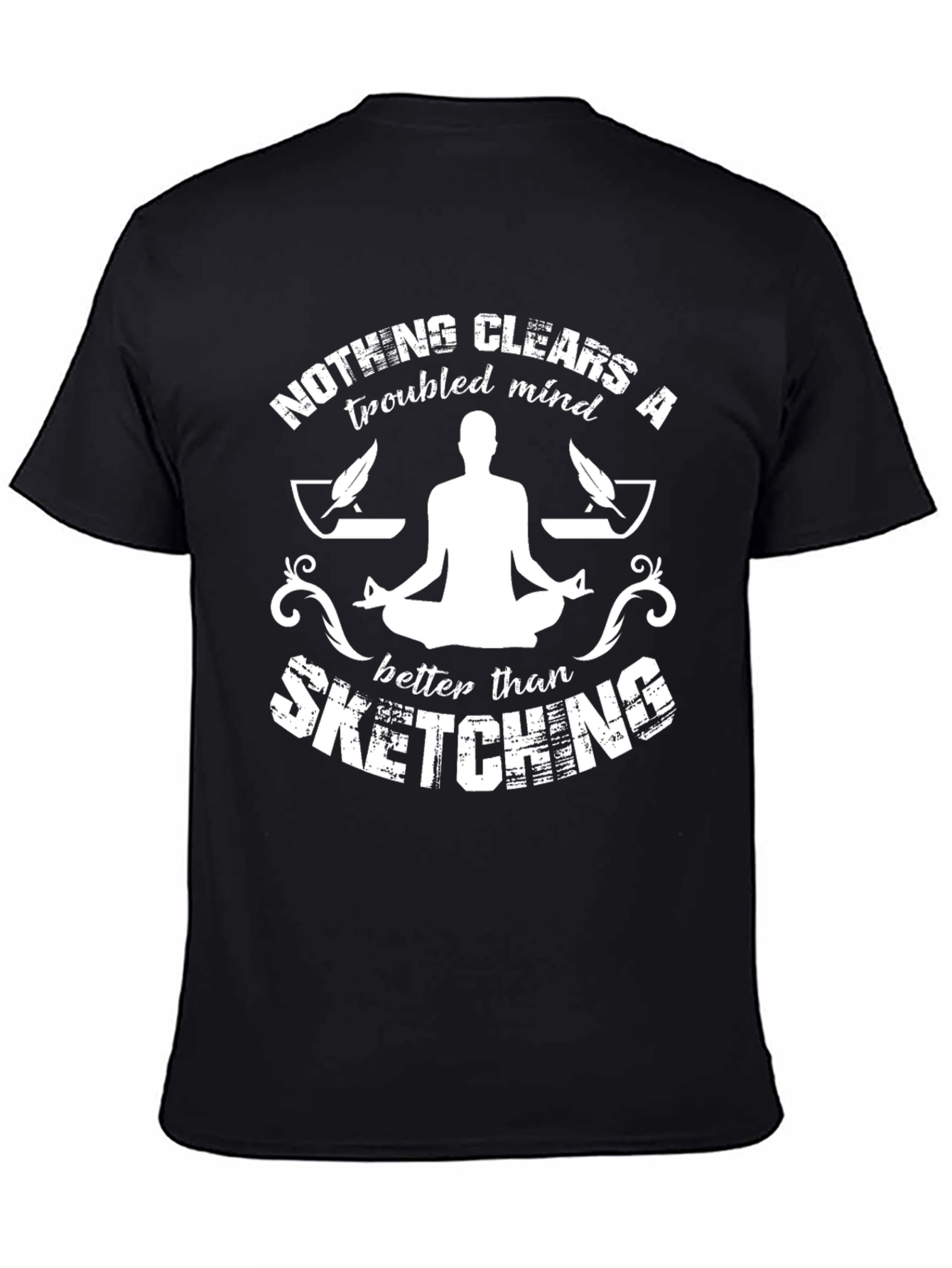 Sketching T-Shirt: Clear Your Mind
