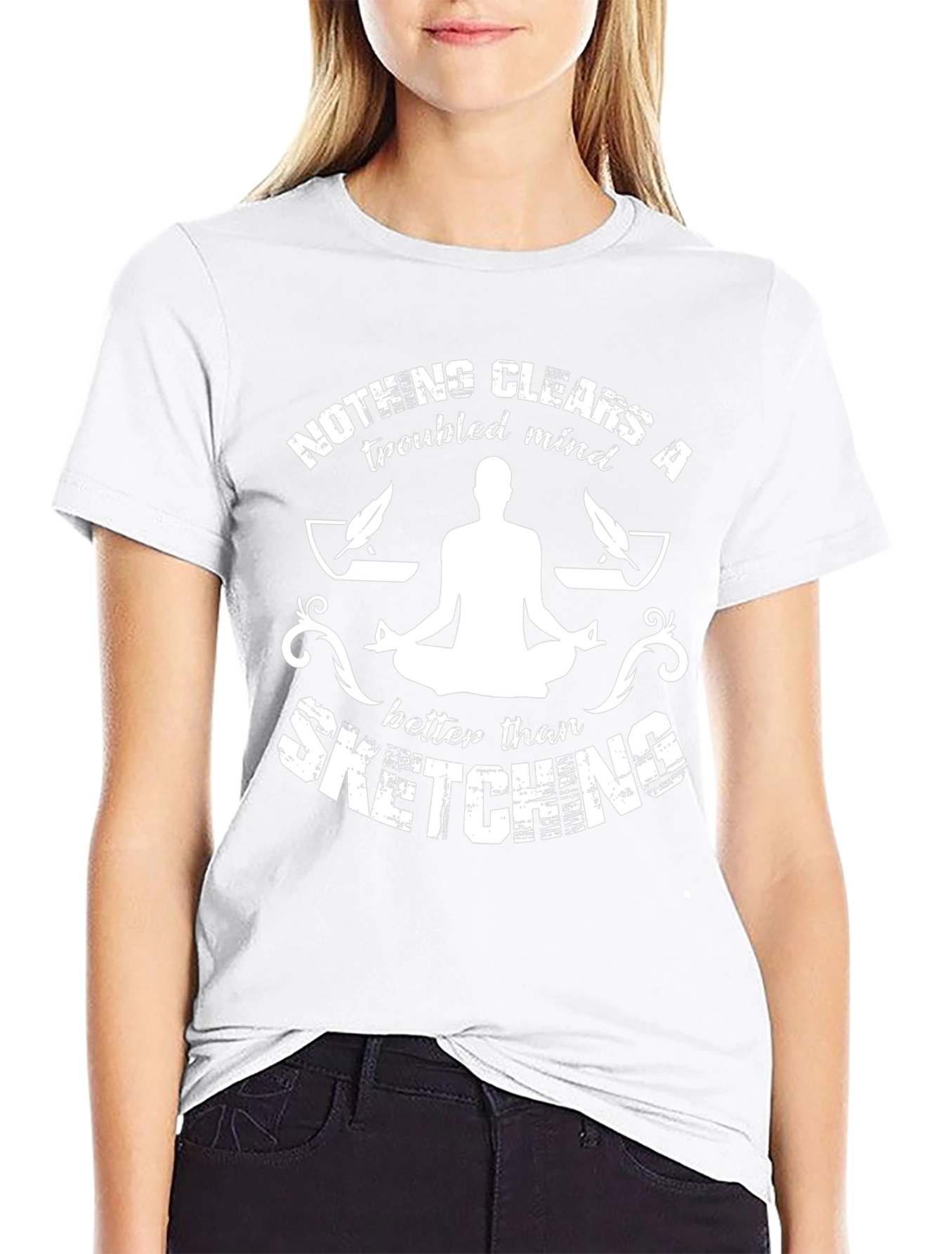 Sketching T-Shirt: Clear Your Mind