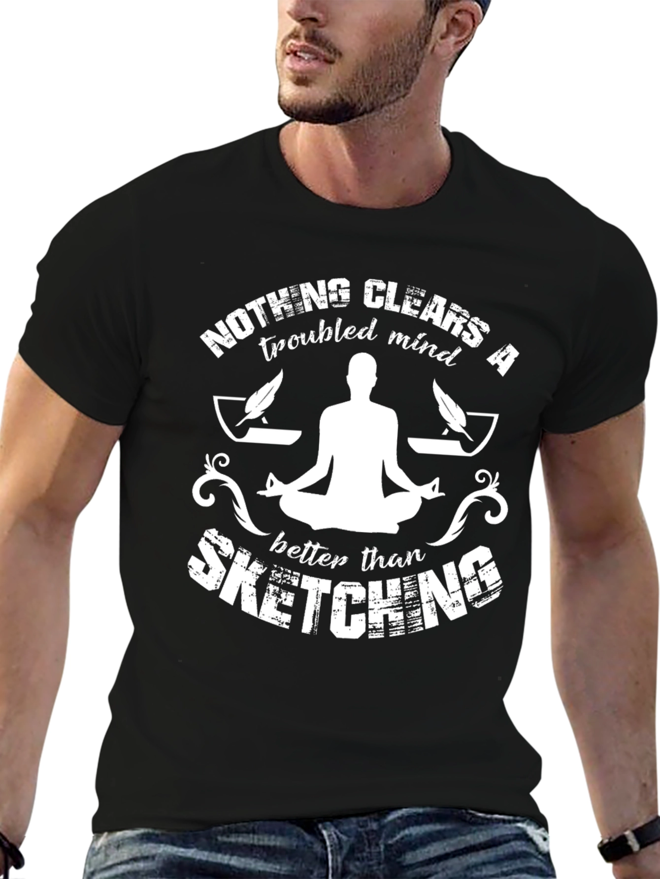 Sketching T-Shirt: Clear Your Mind