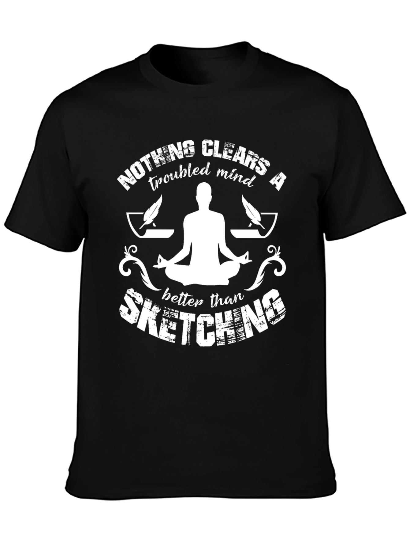 Sketching T-Shirt: Clear Your Mind