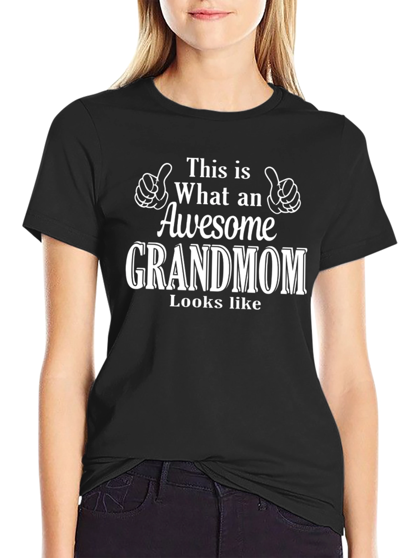Awesome Grandmom Graphic T-Shirt - Perfect Gift!