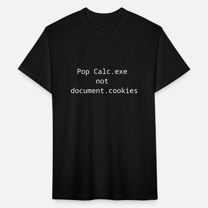 Vulnerability exploiter Tshirt - Calc.exe - XSS