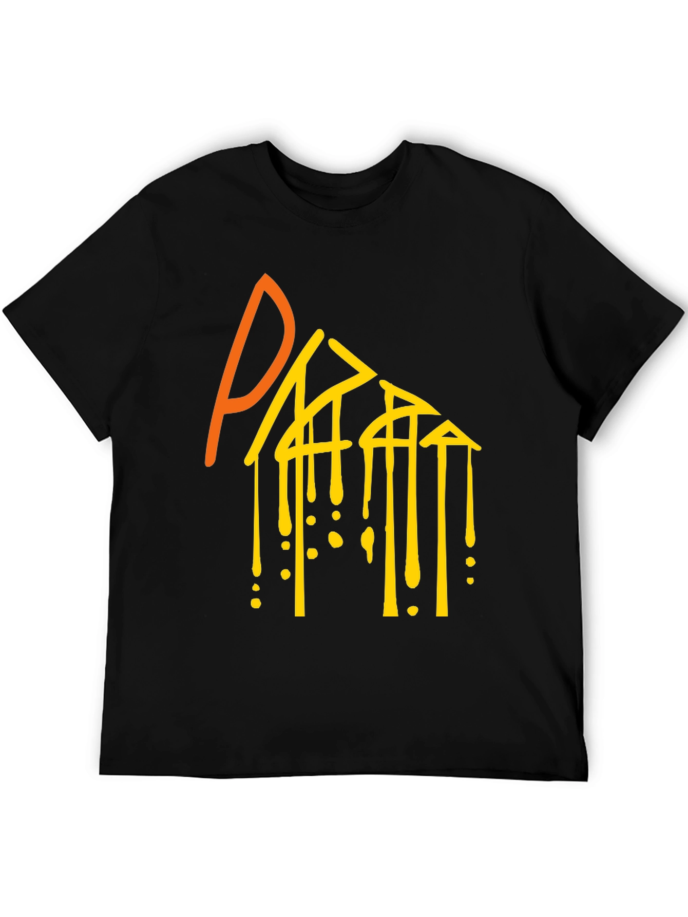 Bold Graphic Tee - Street Style Black T-Shirt