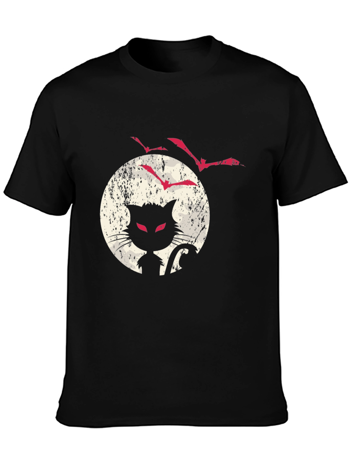 Spooky Cat Halloween T-Shirt