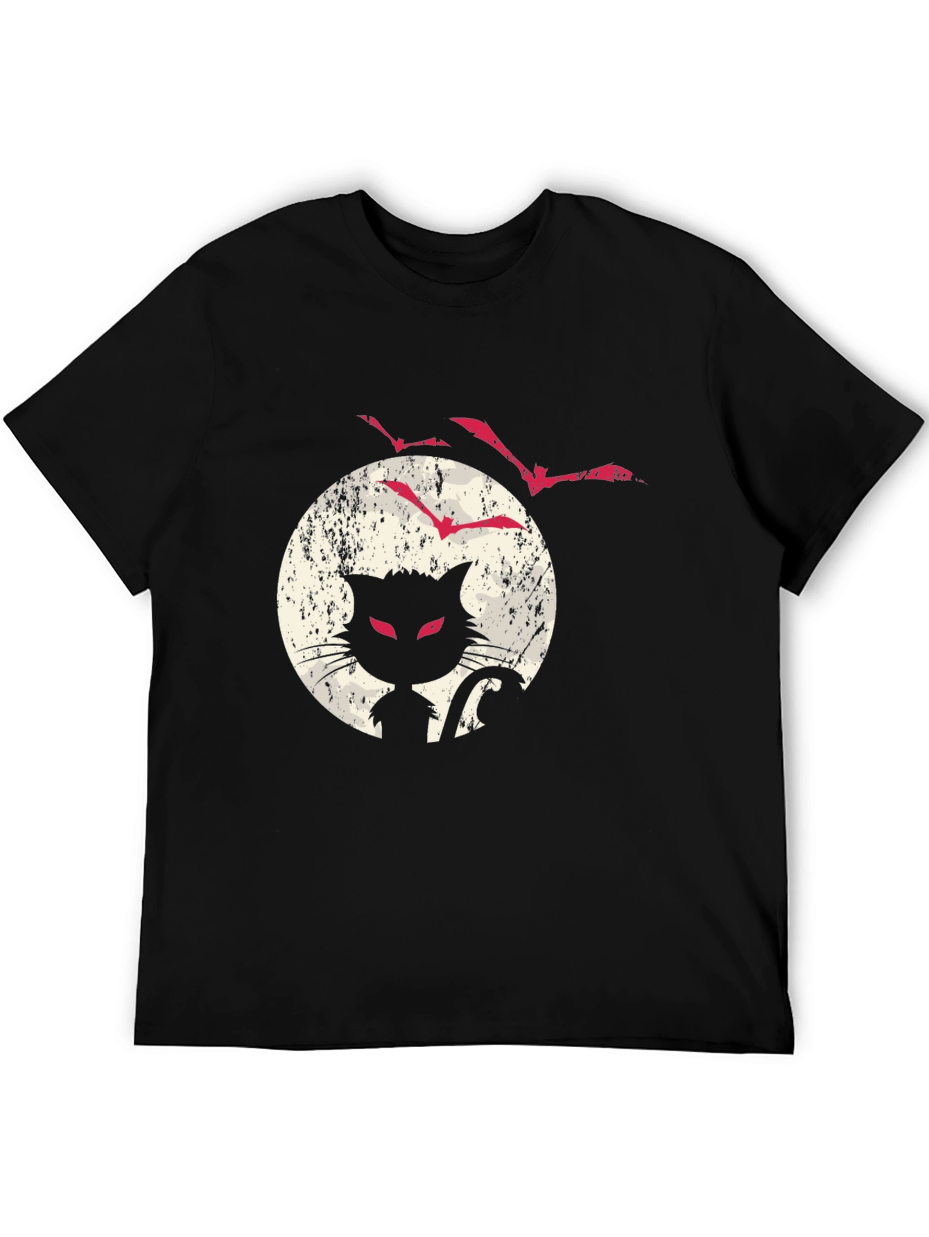 Spooky Cat Halloween T-Shirt