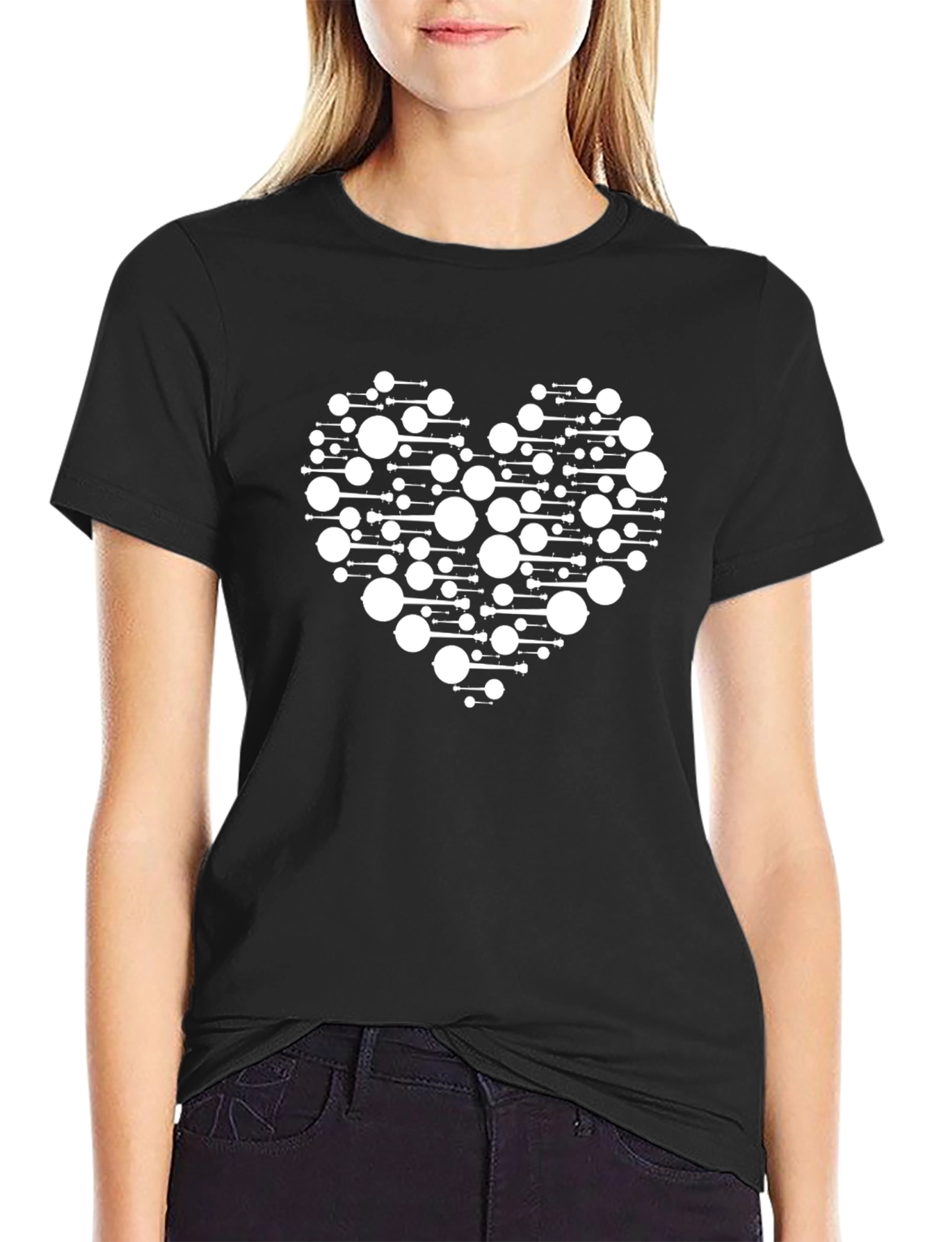 Black Heart Circuit T-Shirt