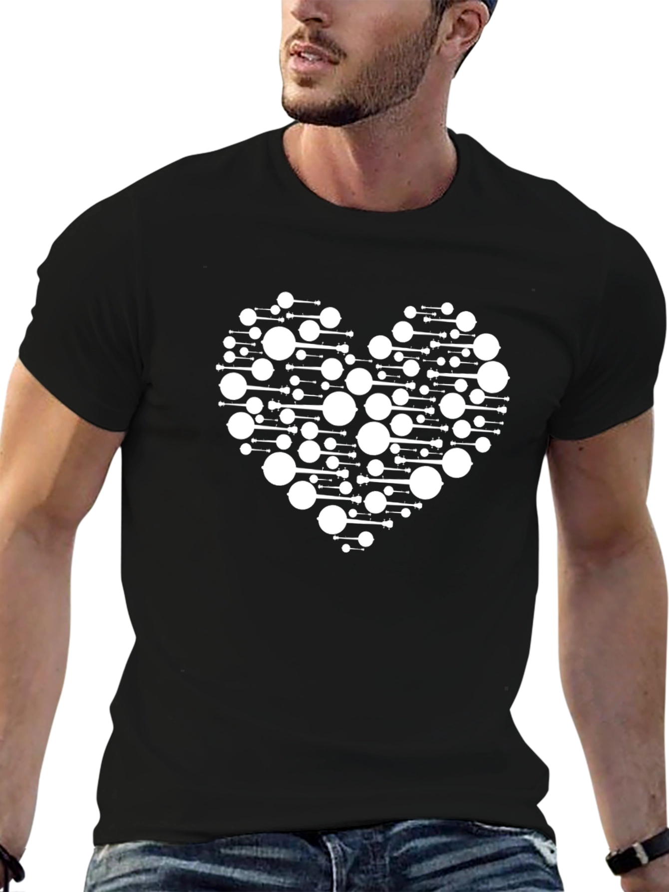 Black Heart Circuit T-Shirt