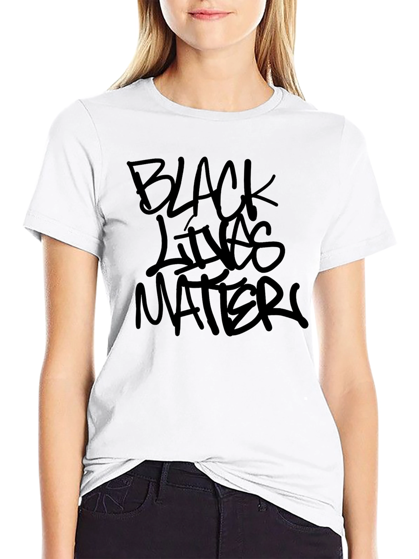 Black Lives Matter Graphic Tee - Mens