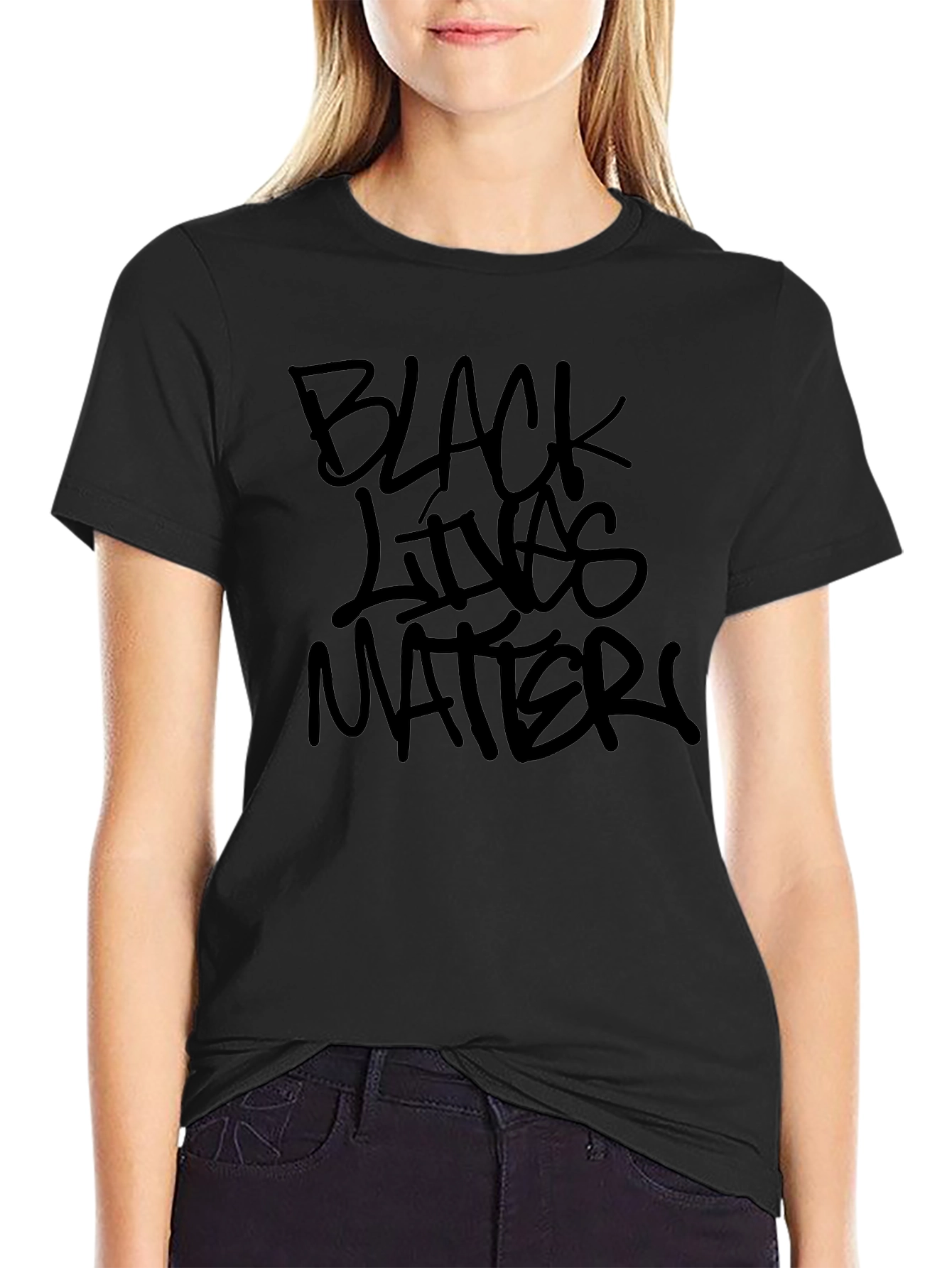 Black Lives Matter Graphic Tee - Mens