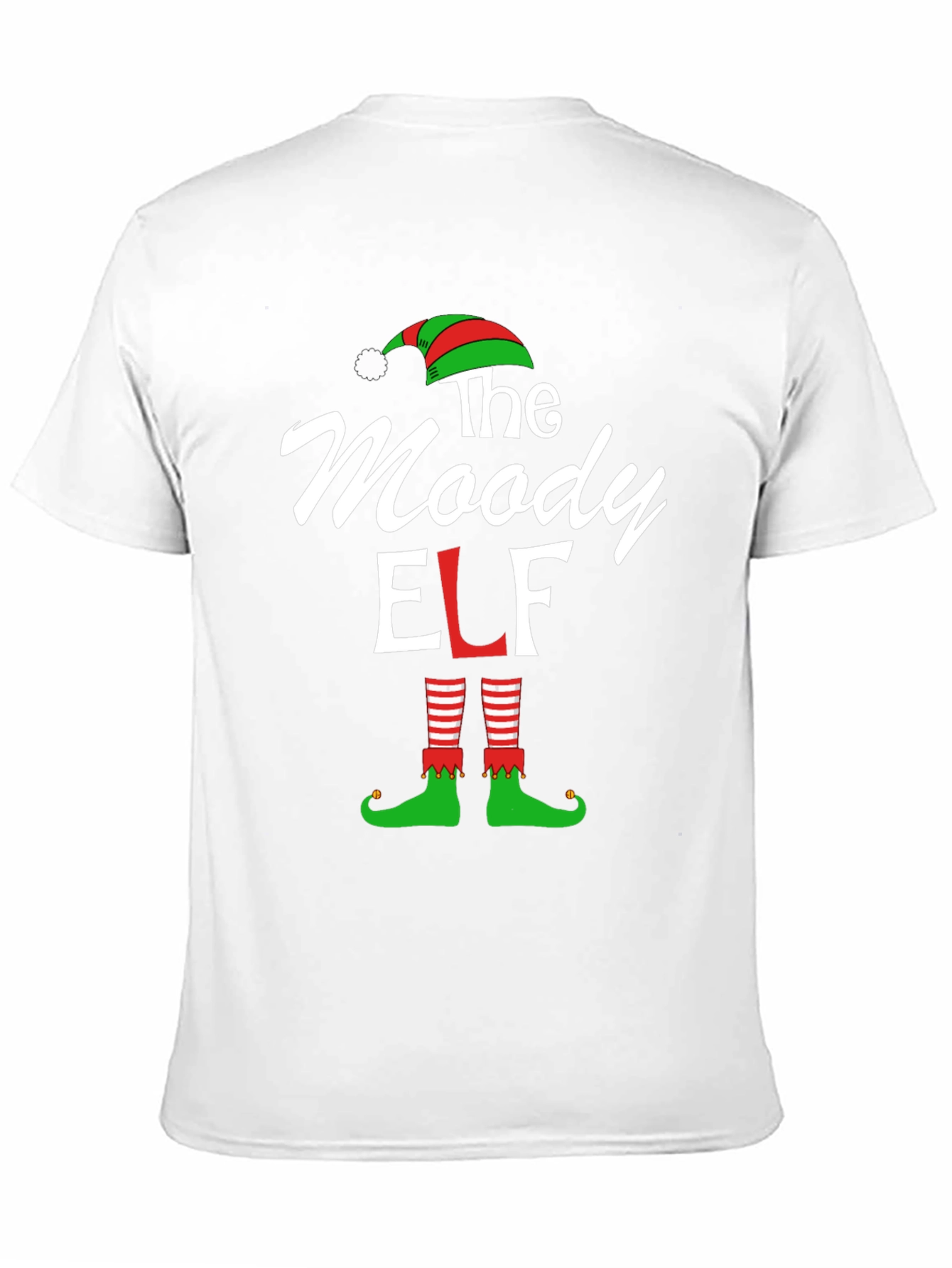 Moody Elf Christmas T-Shirt