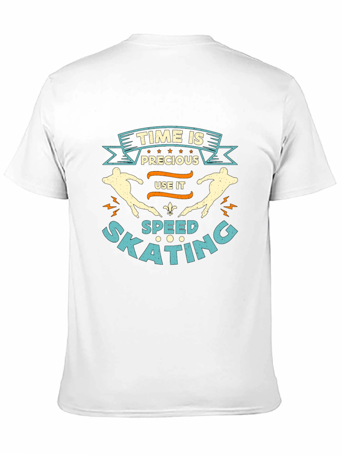 Time Is Precious Speed Skating T-Shirt