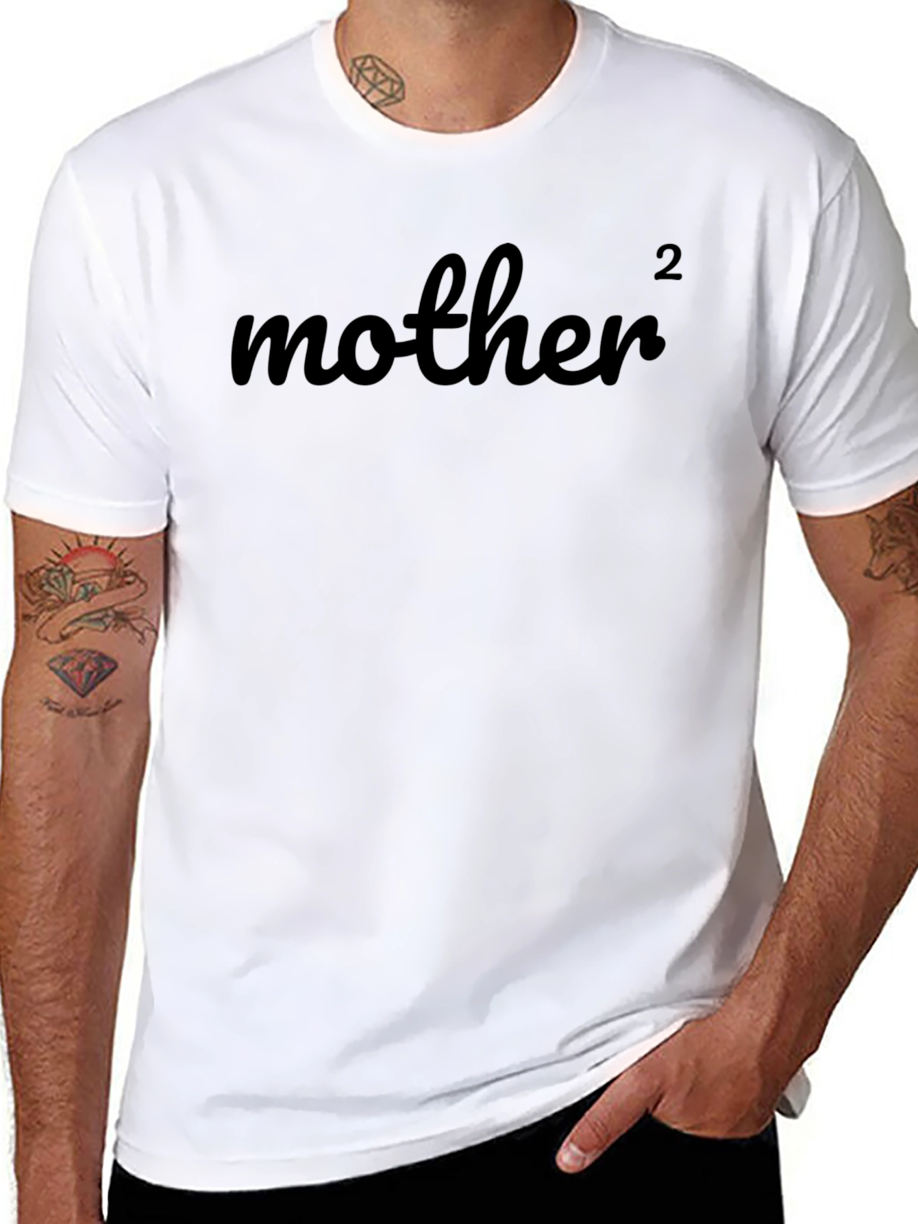 Mother Squared Graphic T-Shirt - Black