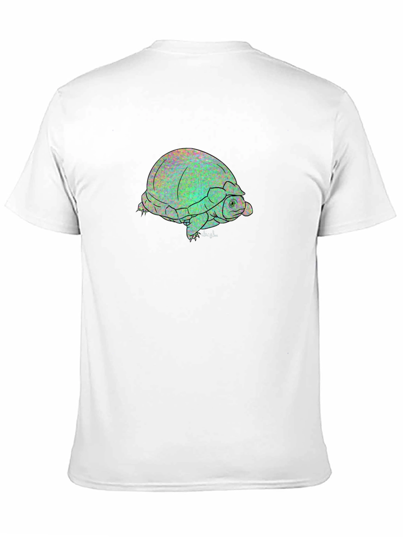 Turtle Graphic Tee - Black Unisex T-Shirt