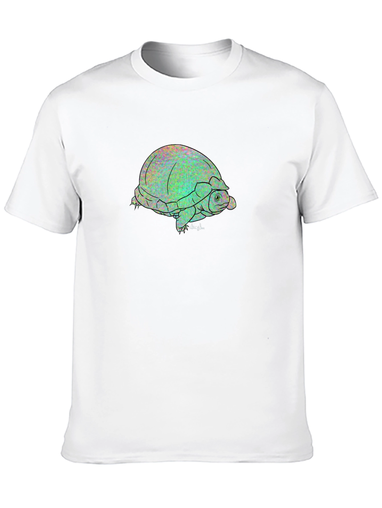 Turtle Graphic Tee - Black Unisex T-Shirt