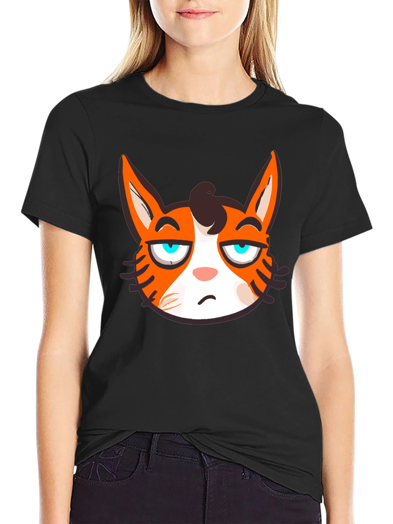 Grumpy Cat Graphic T-Shirt