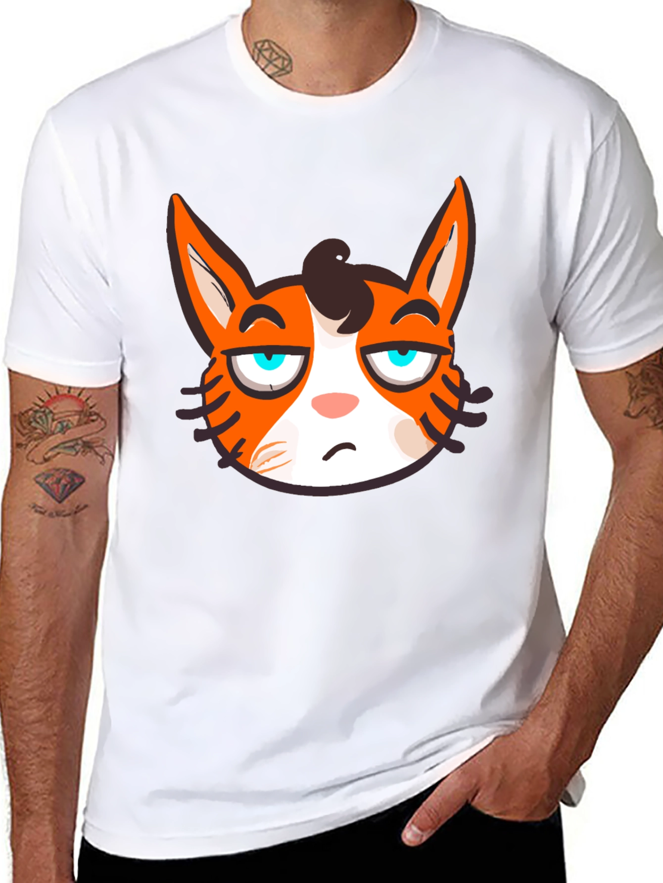 Grumpy Cat Graphic T-Shirt