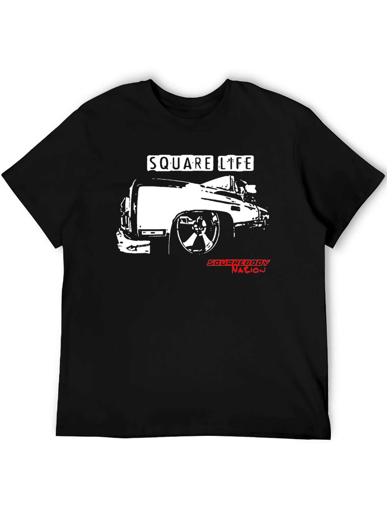 Square Life Truck Graphic Tee