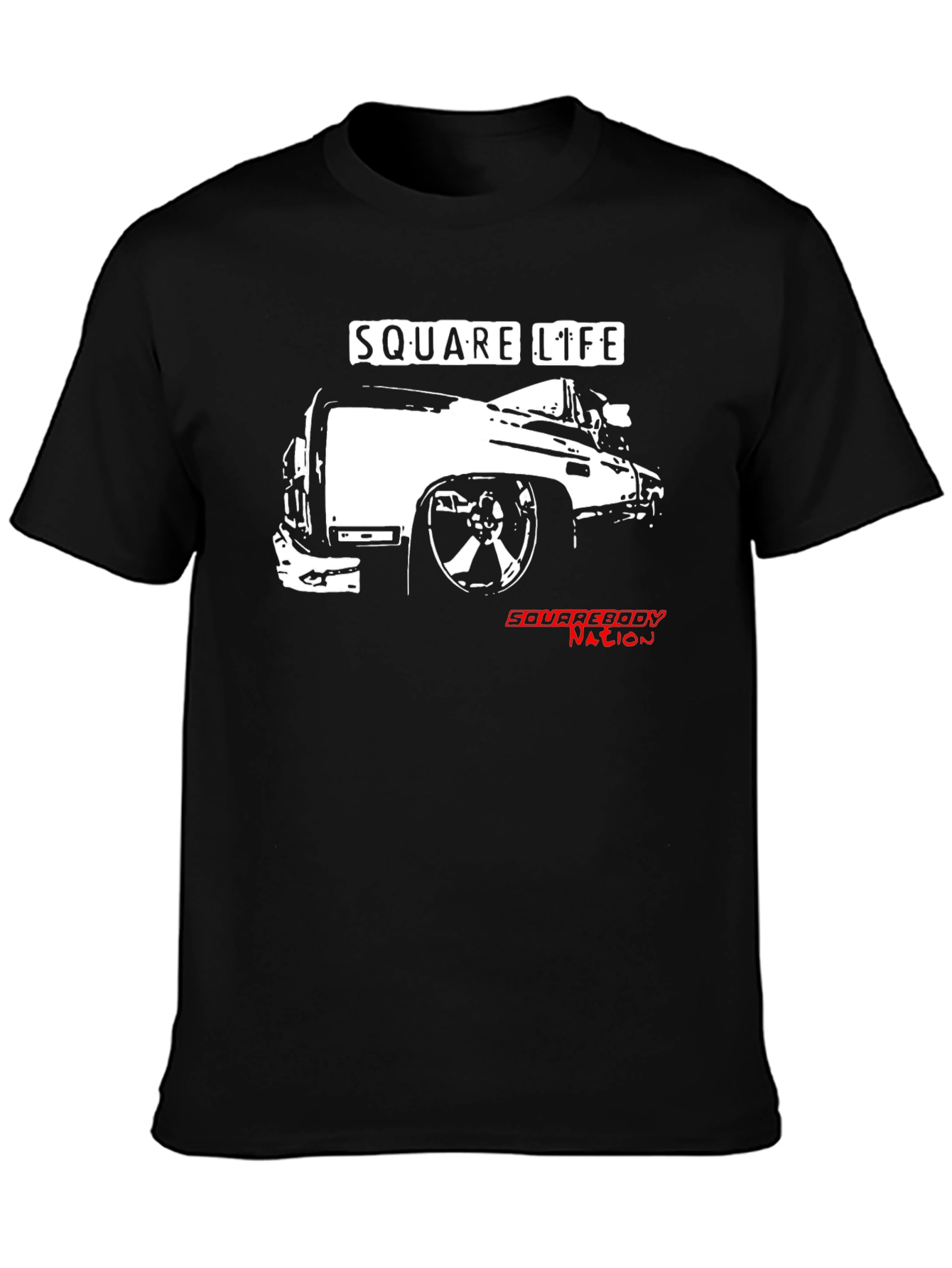 Square Life Truck Graphic Tee