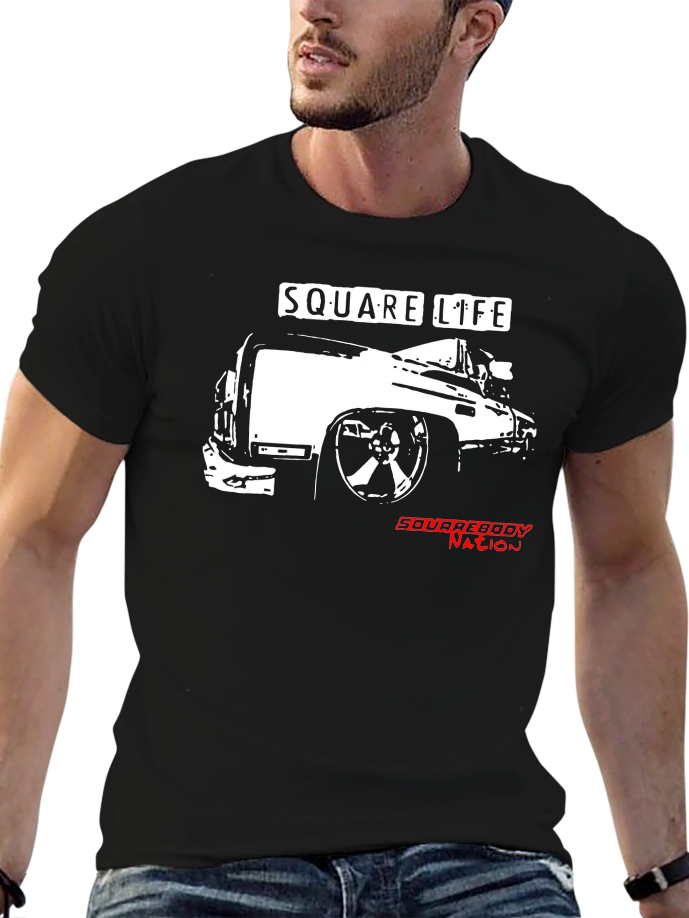 Square Life Truck Graphic Tee