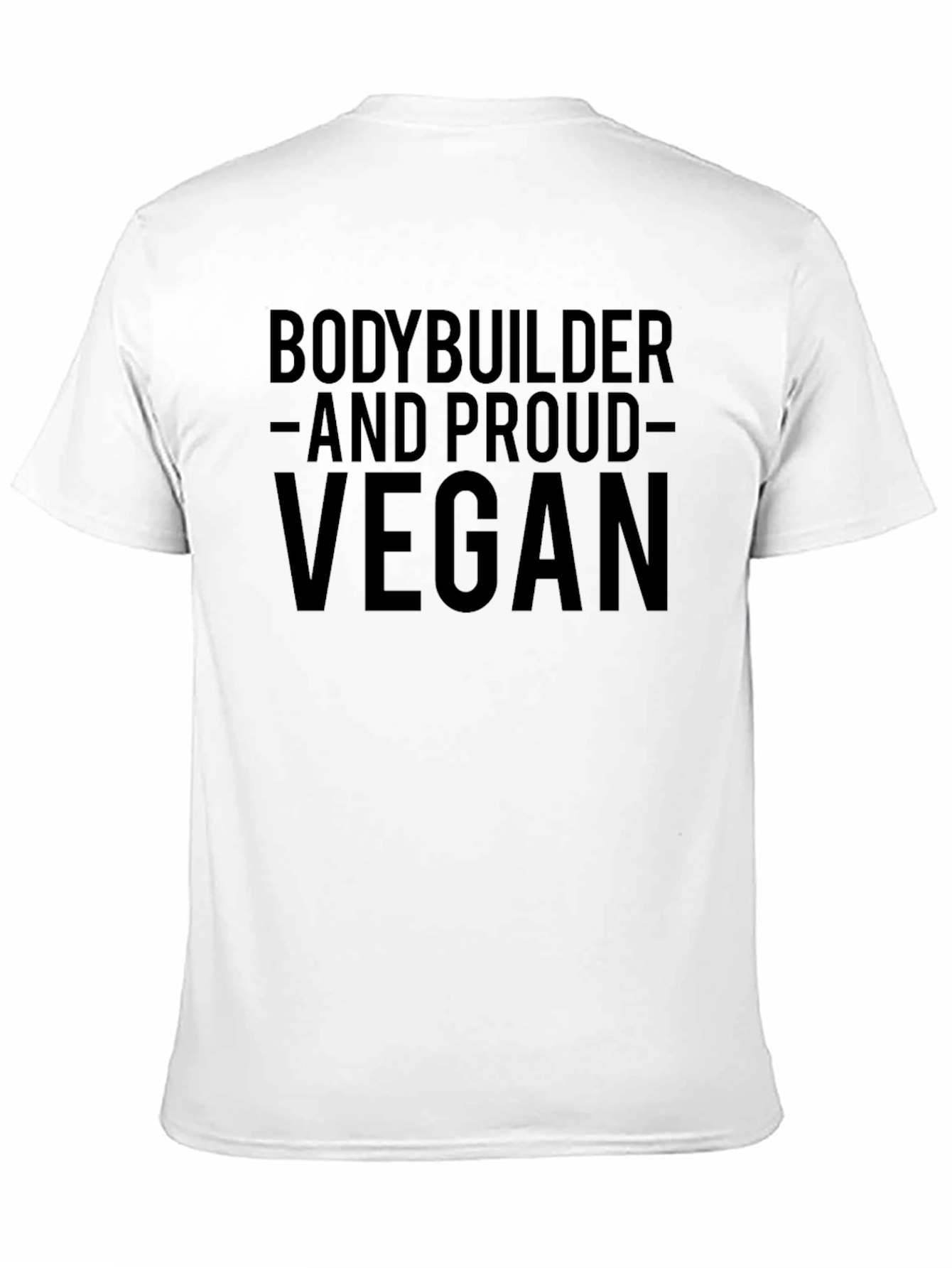Vegan Bodybuilder Graphic T-Shirt