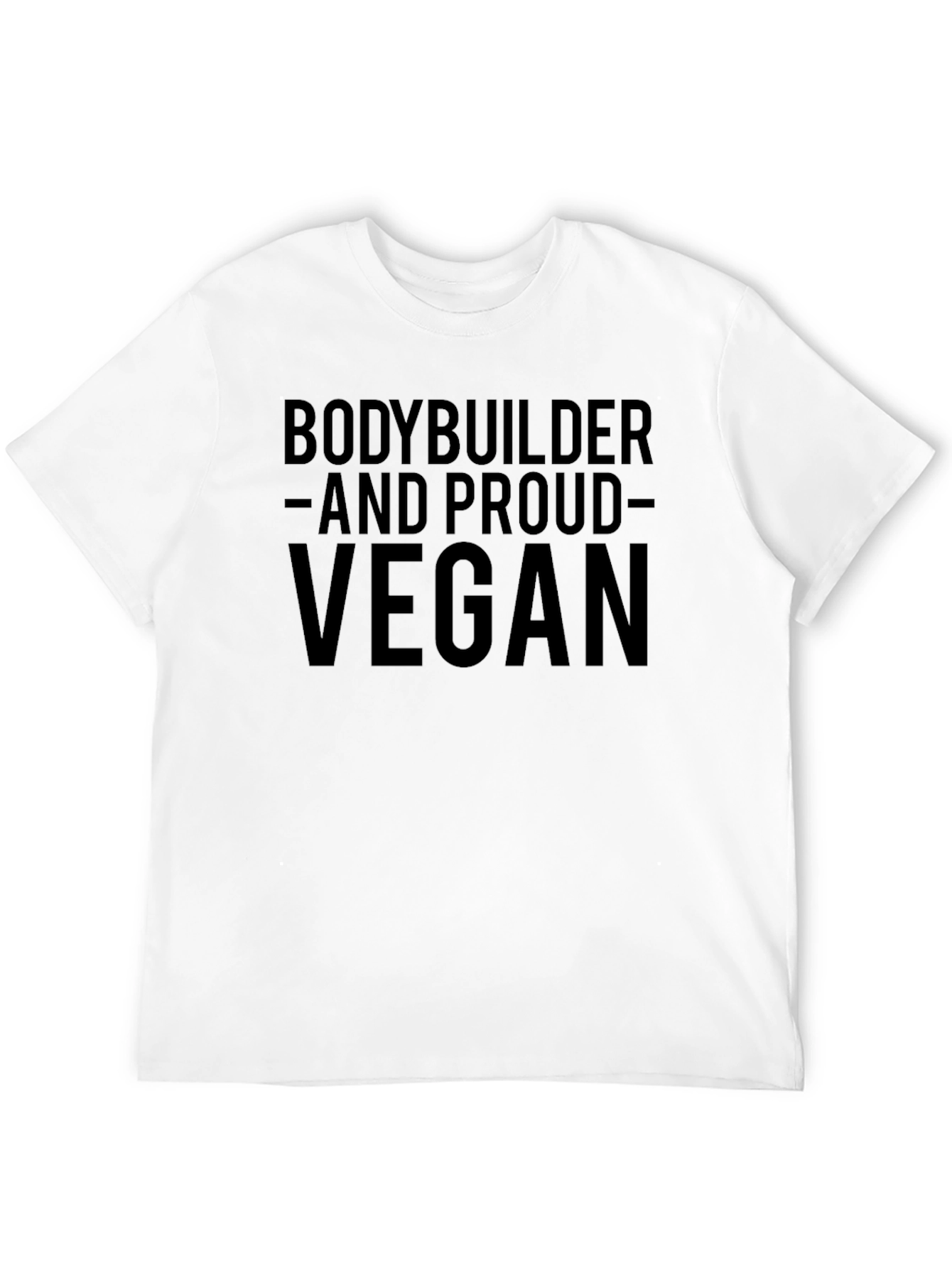 Vegan Bodybuilder Graphic T-Shirt
