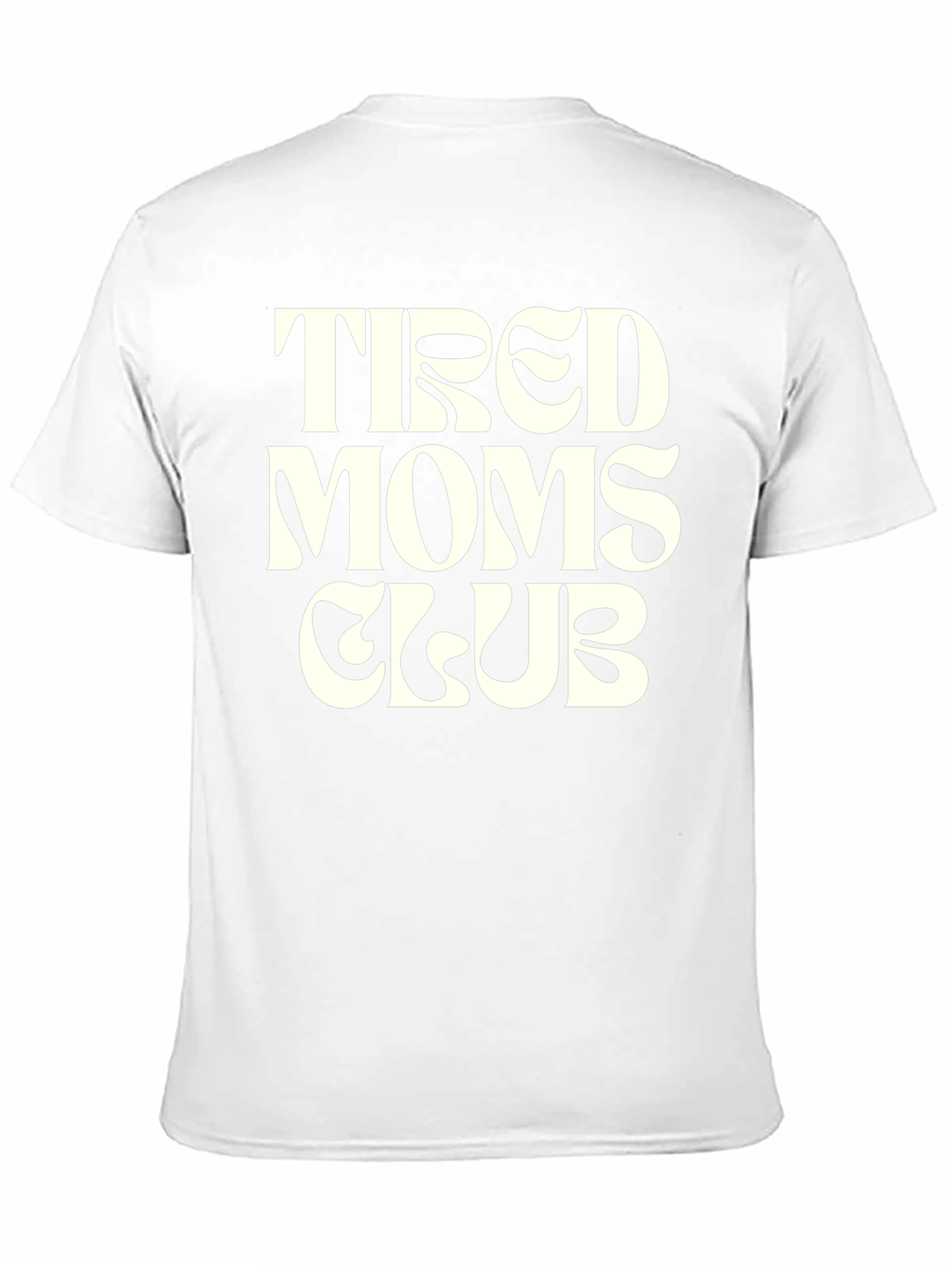 Tired Moms Club Graphic Tee - Black