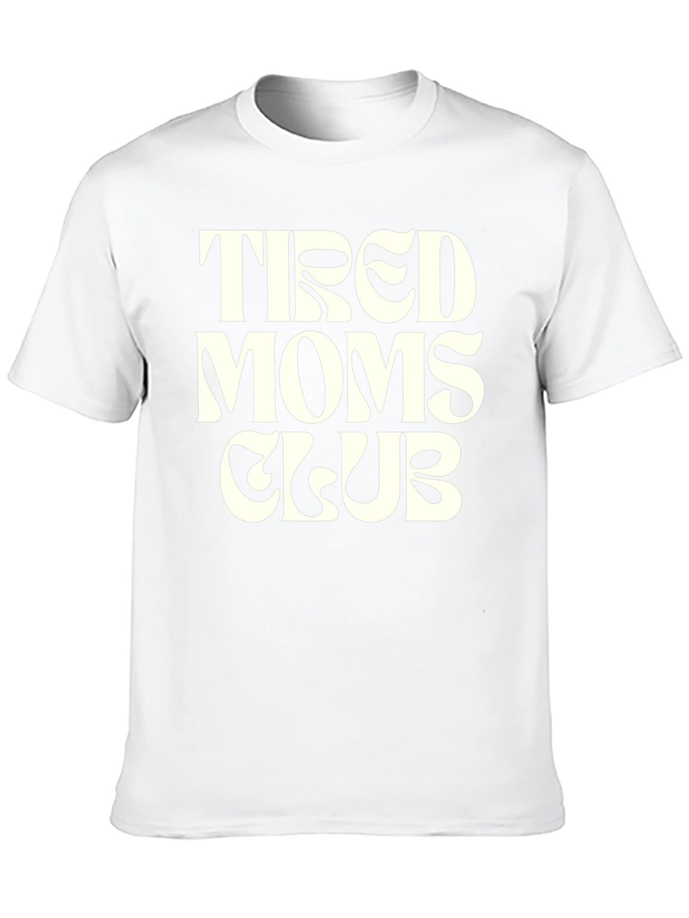 Tired Moms Club Graphic Tee - Black