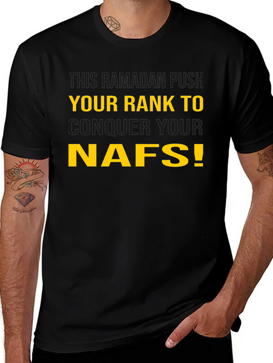 Ramadan Rank Conquer NAFS T-Shirt
