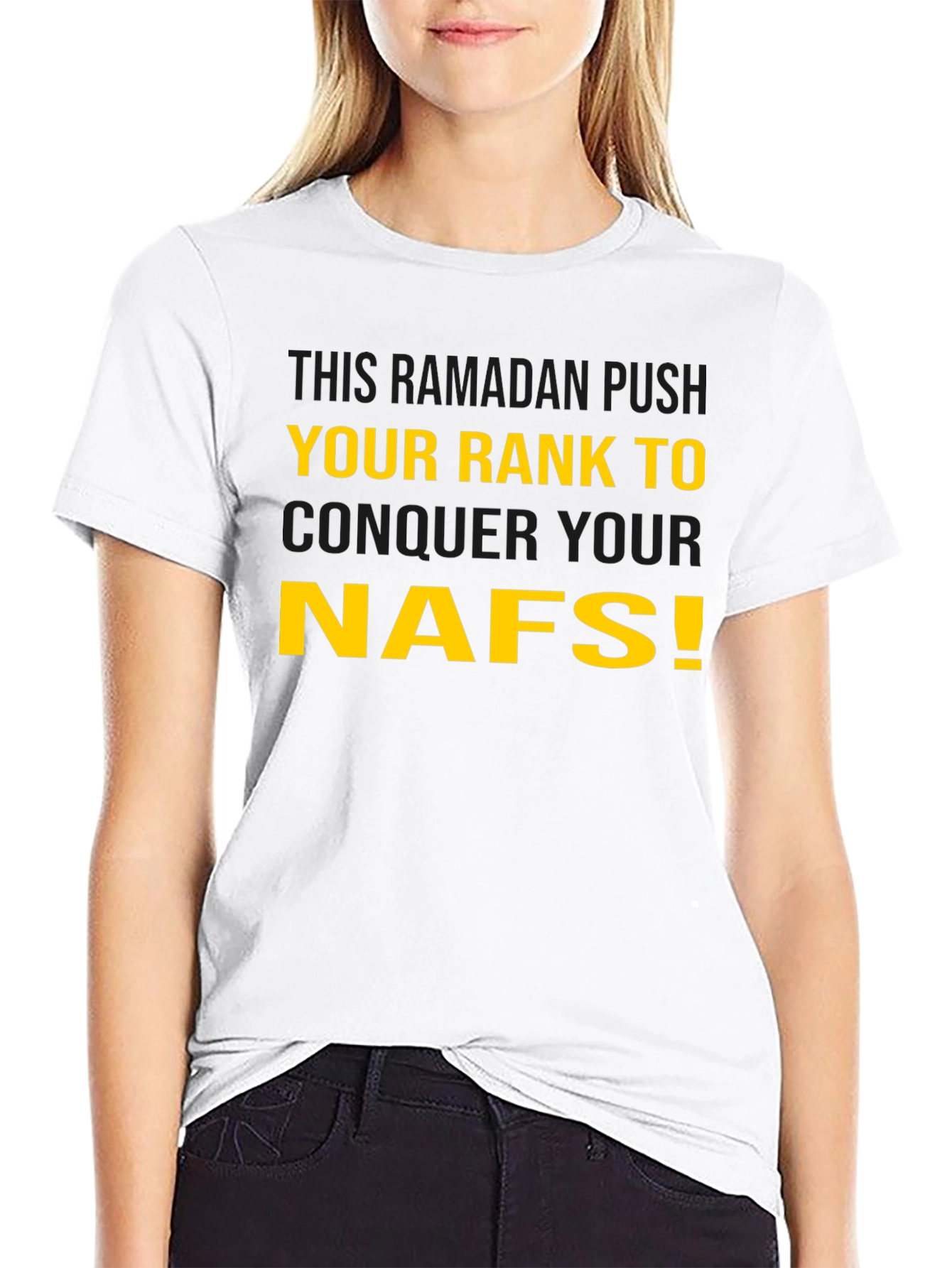 Ramadan Rank Conquer NAFS T-Shirt