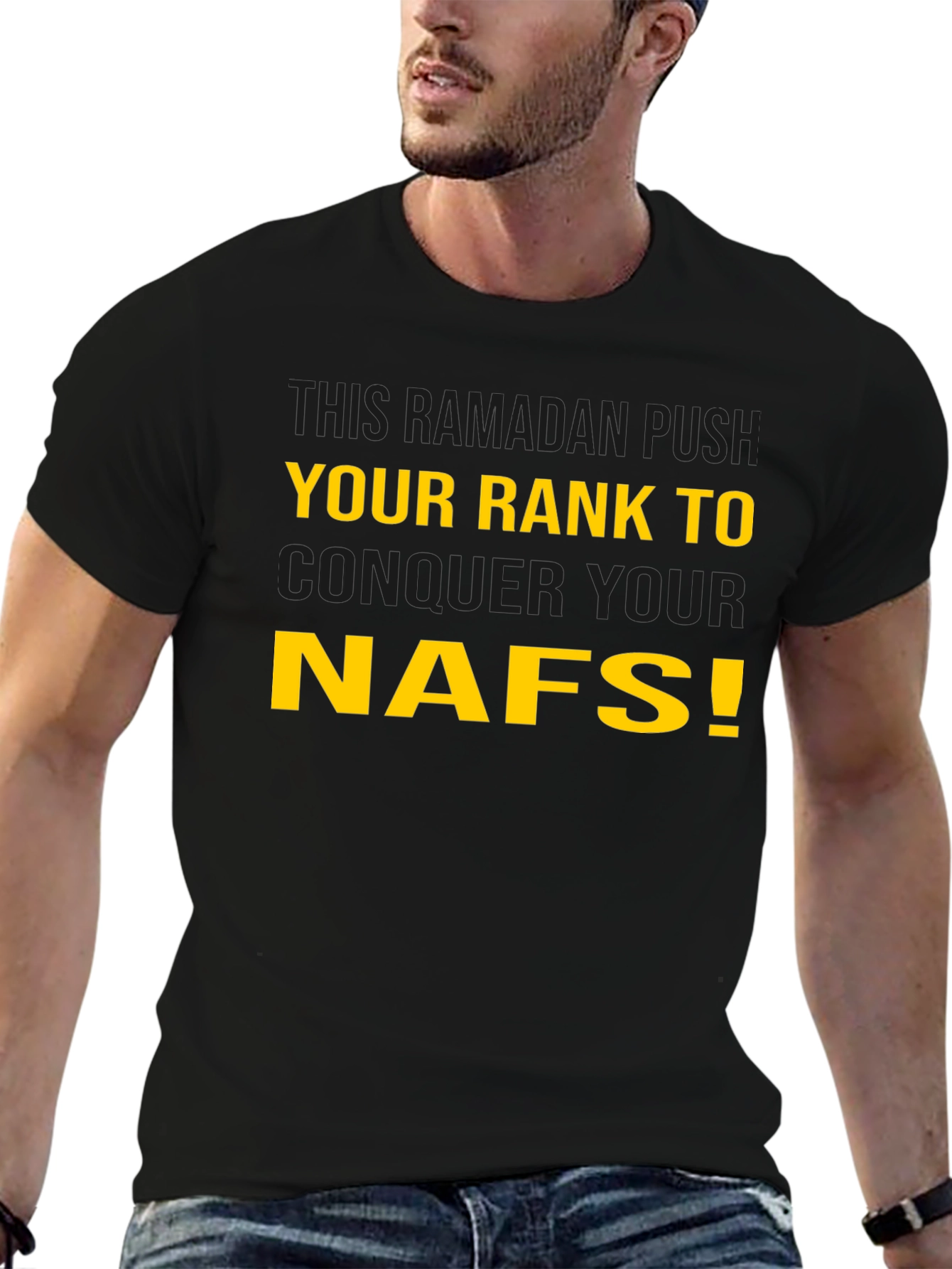 Ramadan Rank Conquer NAFS T-Shirt