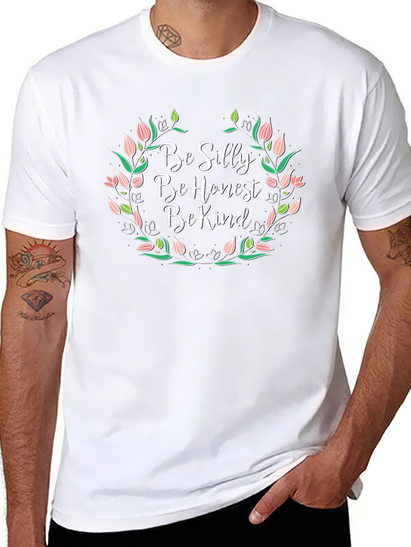 Be Silly Be Honest Be Kind Graphic Tee