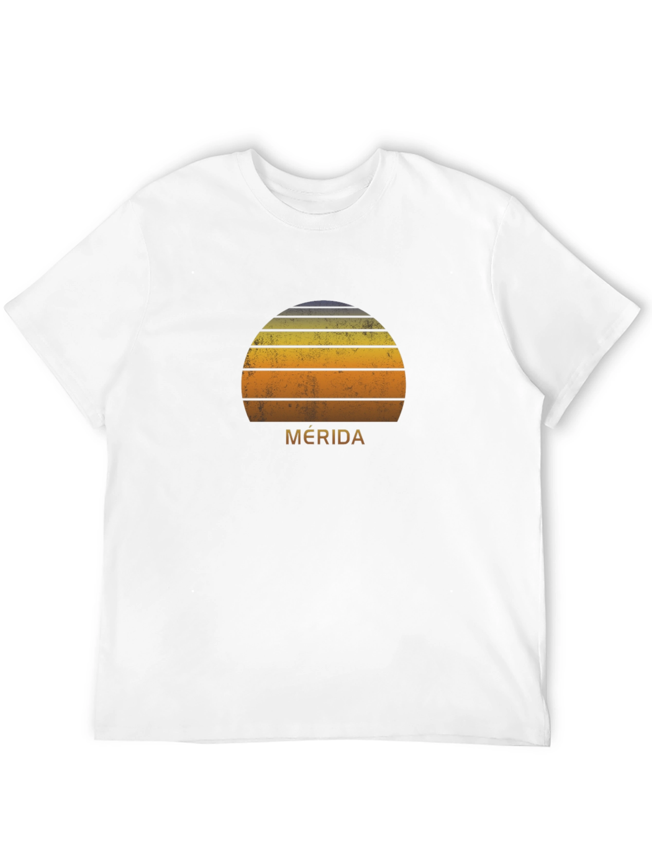 Merida Sunset Graphic Tee - Retro Style T-Shirt
