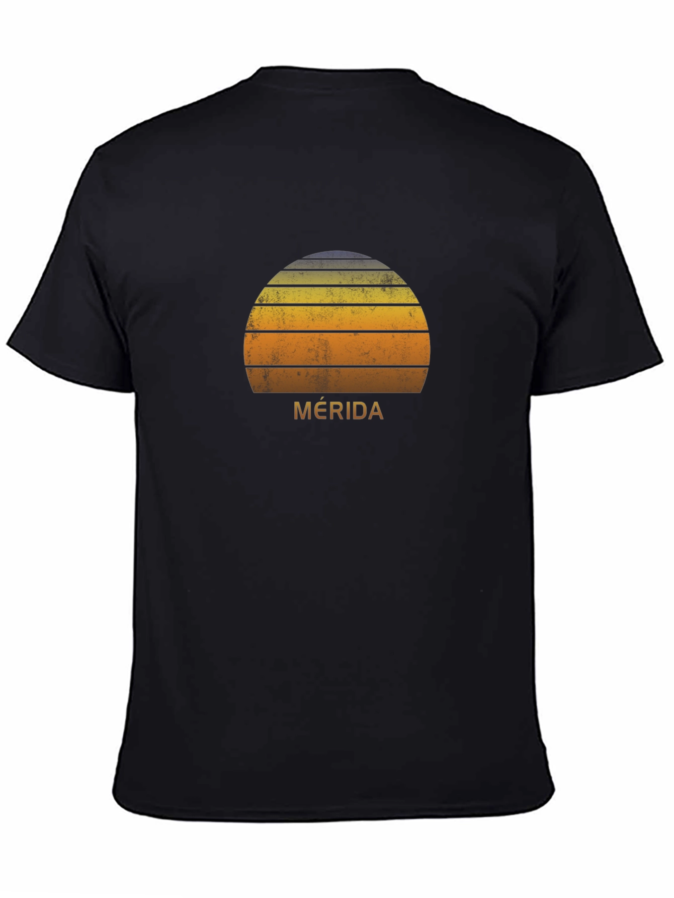 Merida Sunset Graphic Tee - Retro Style T-Shirt