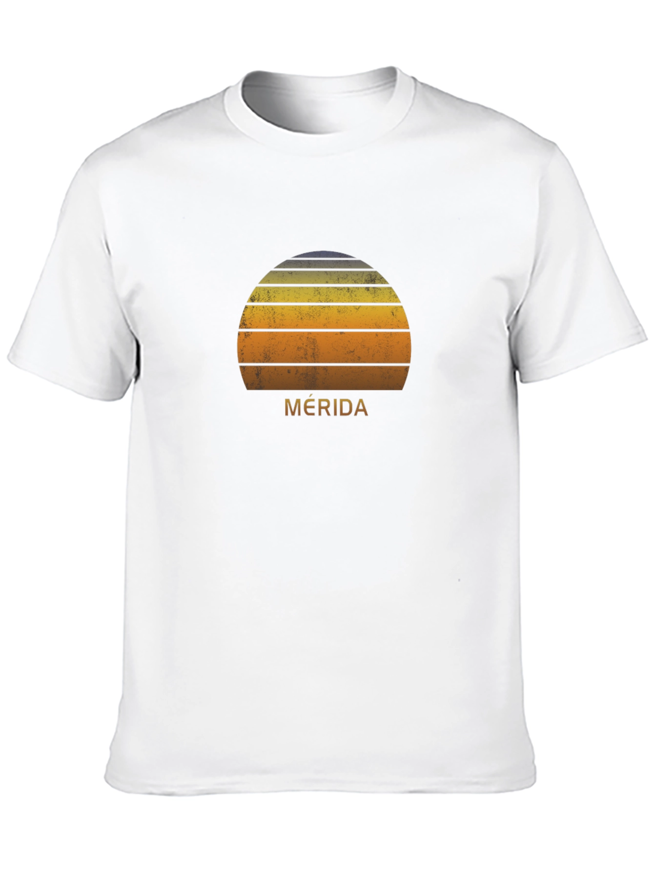 Merida Sunset Graphic Tee - Retro Style T-Shirt