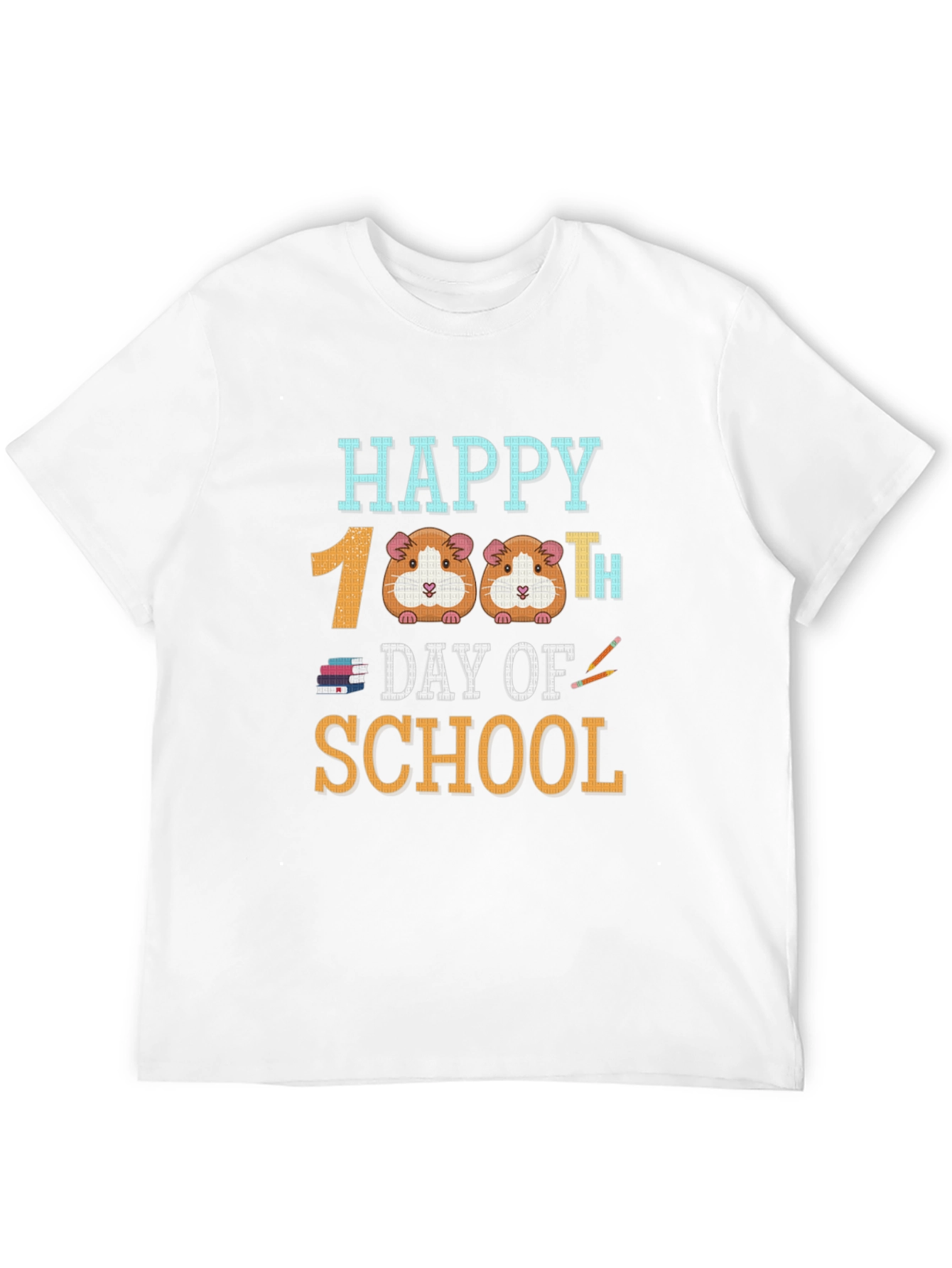 Happy 100th Day of School Guinea Pig T-Shirt