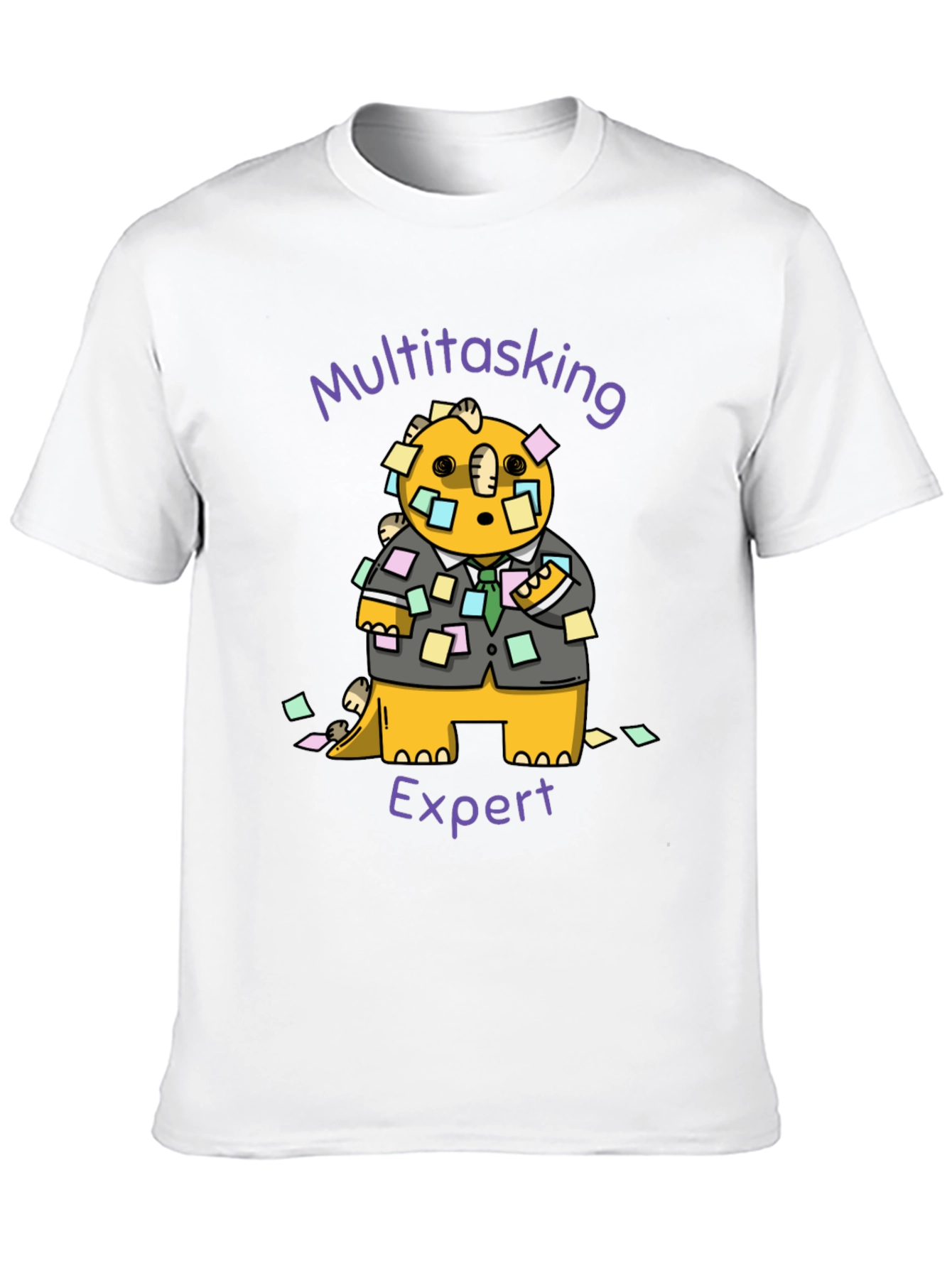 Multitasking Expert Dinosaur Graphic Tee