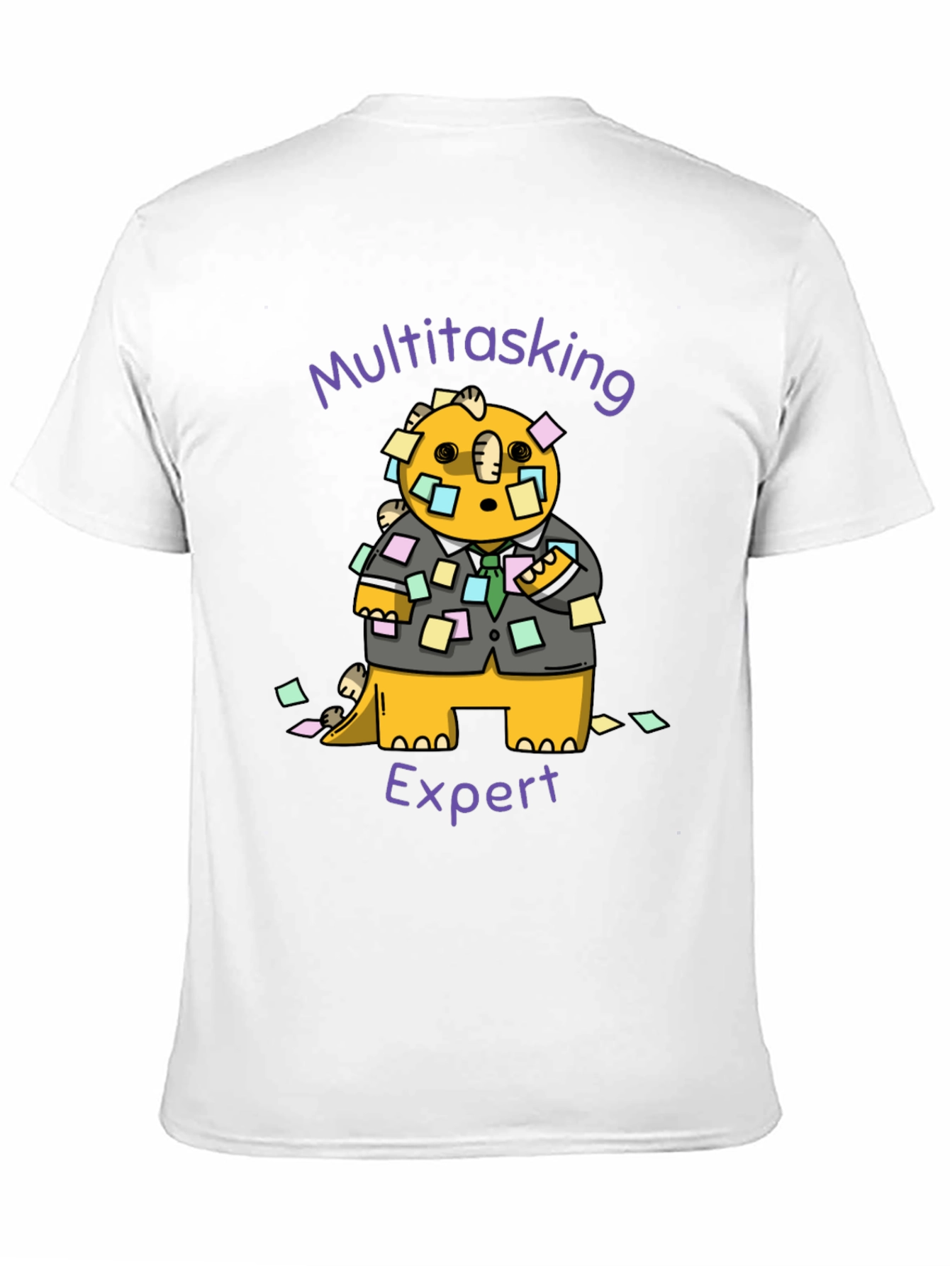 Multitasking Expert Dinosaur Graphic Tee