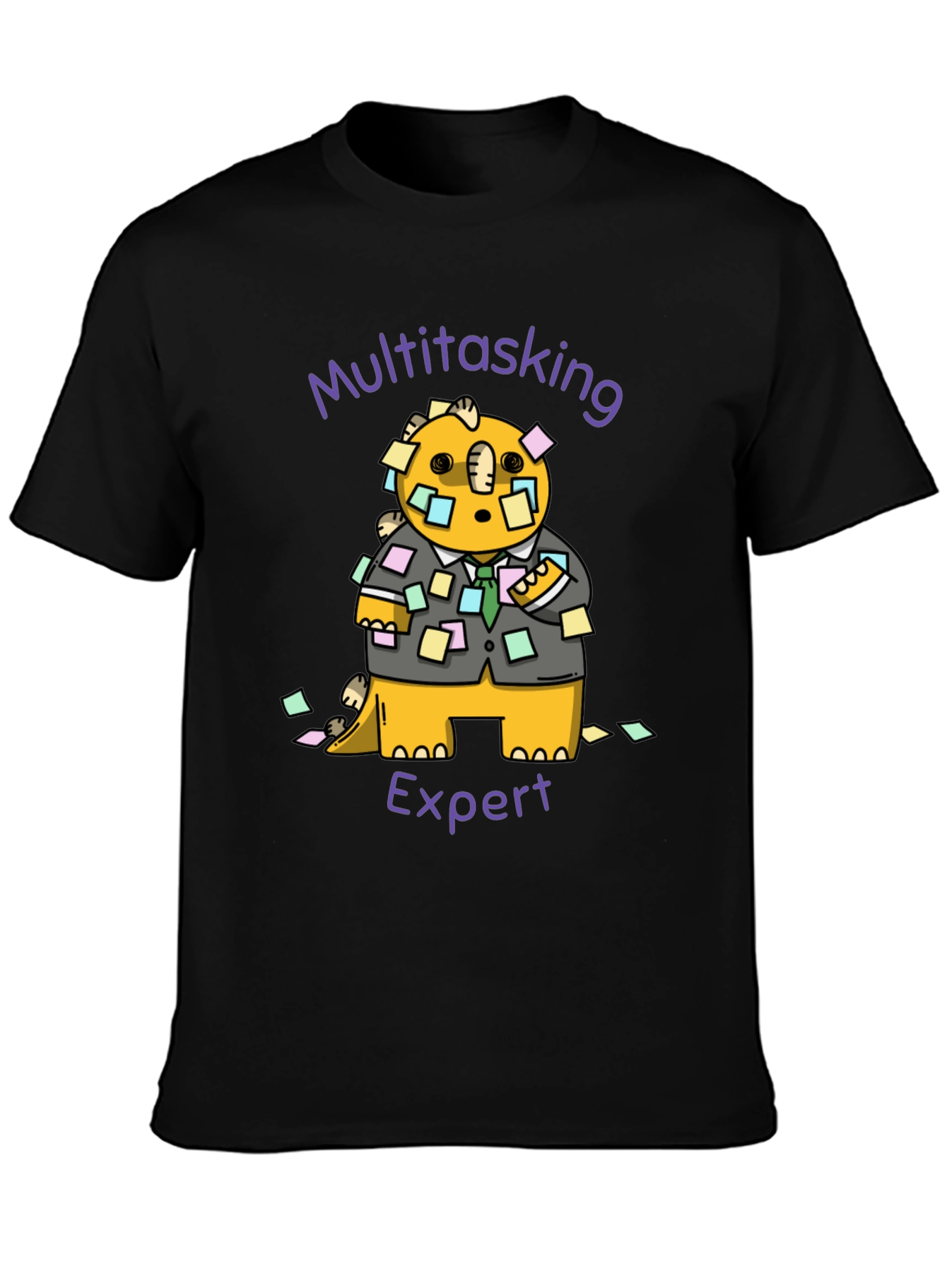 Multitasking Expert Dinosaur Graphic Tee