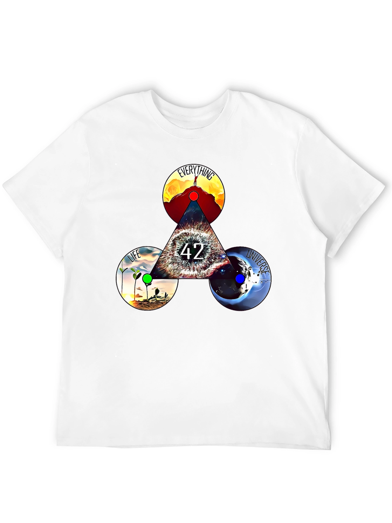 Everything Life Universe T-Shirt - Answer to Life 42